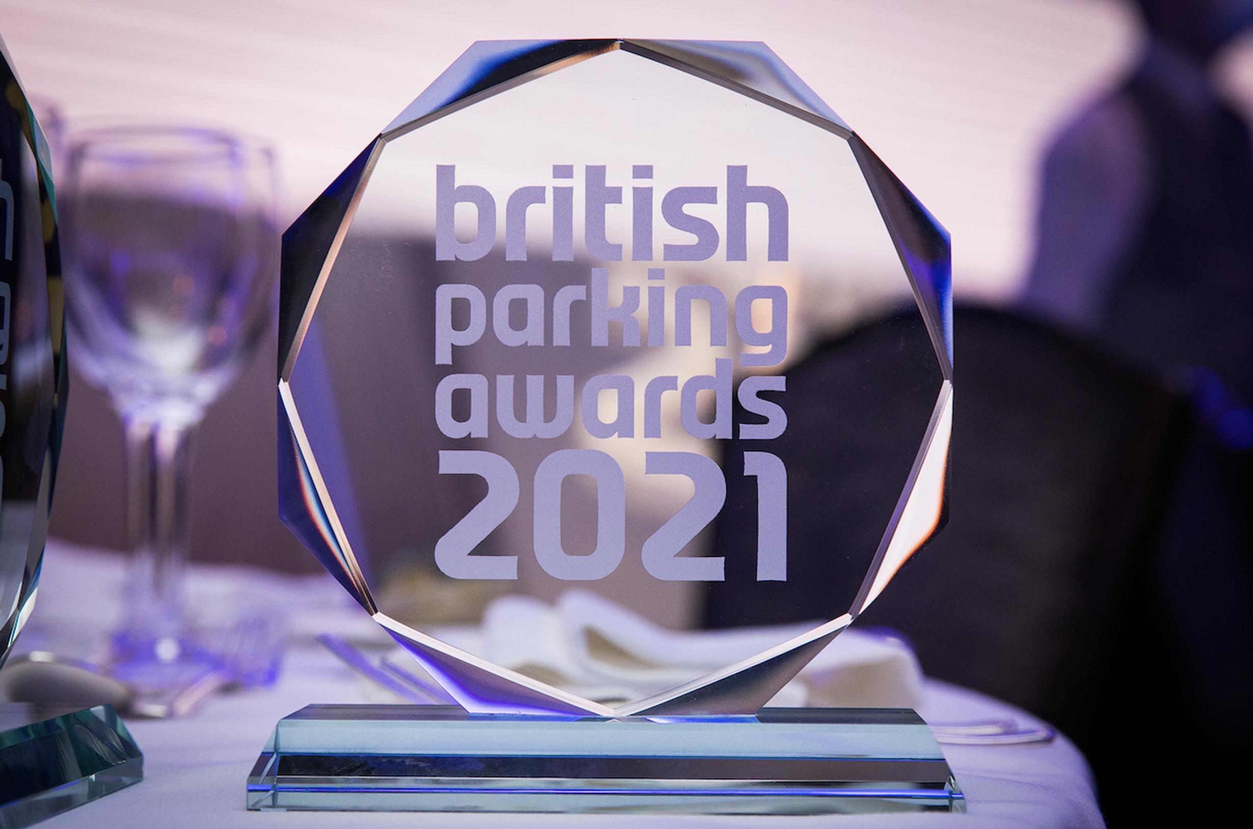 The British Parking Awards 2021 rosette
