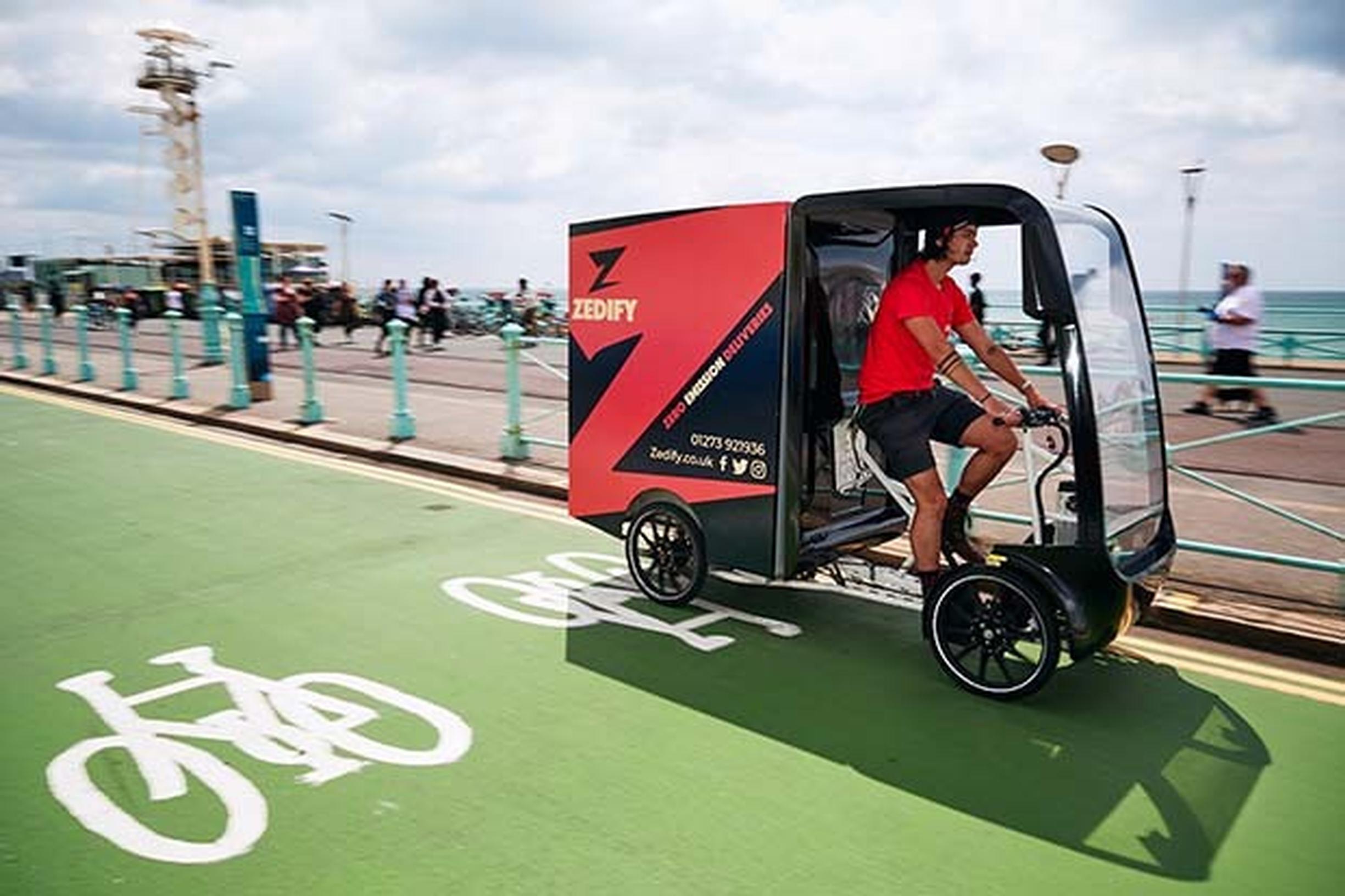 A Zedify cargo-bike