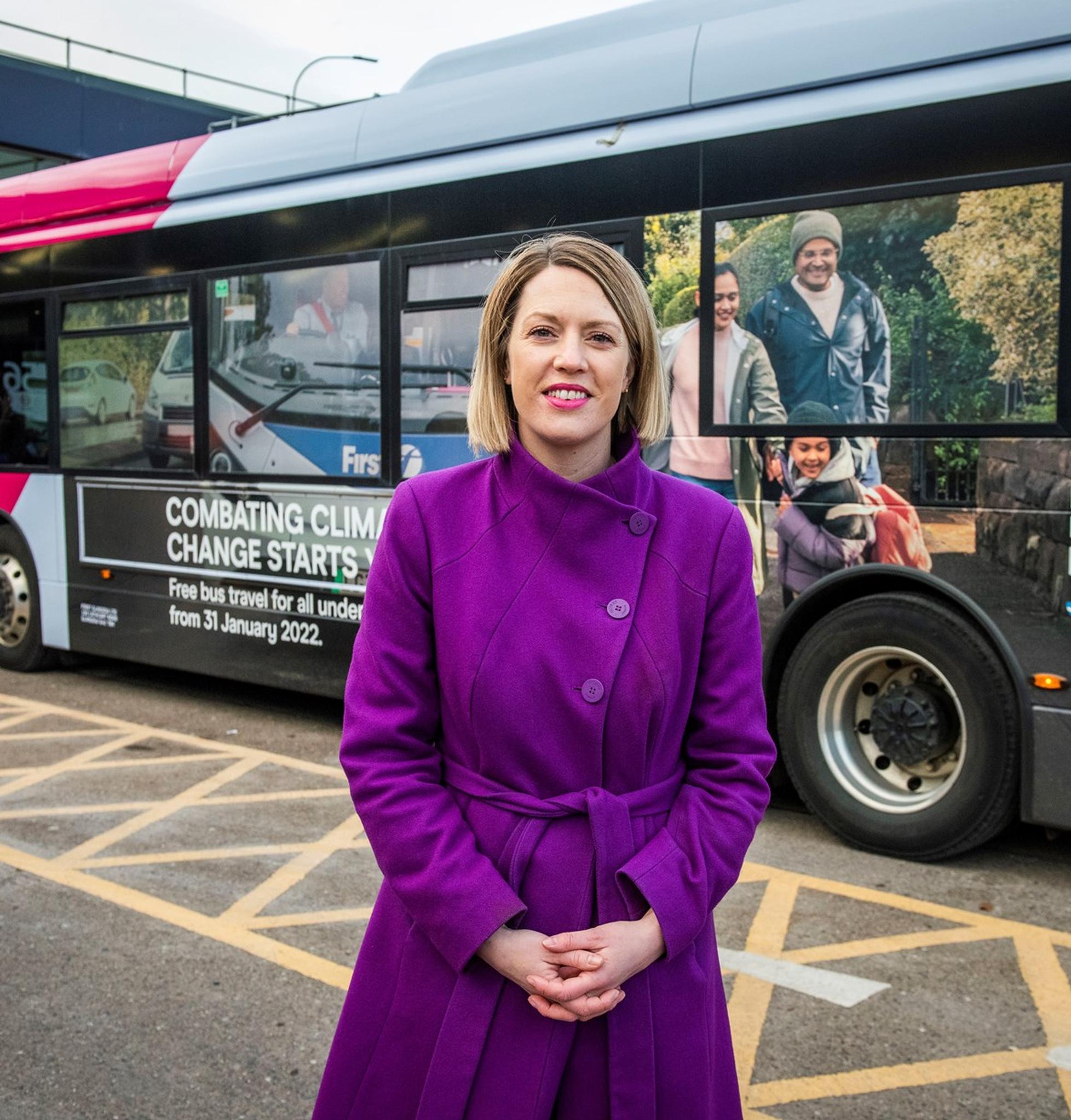 Minister for transport Jenny Gilruth