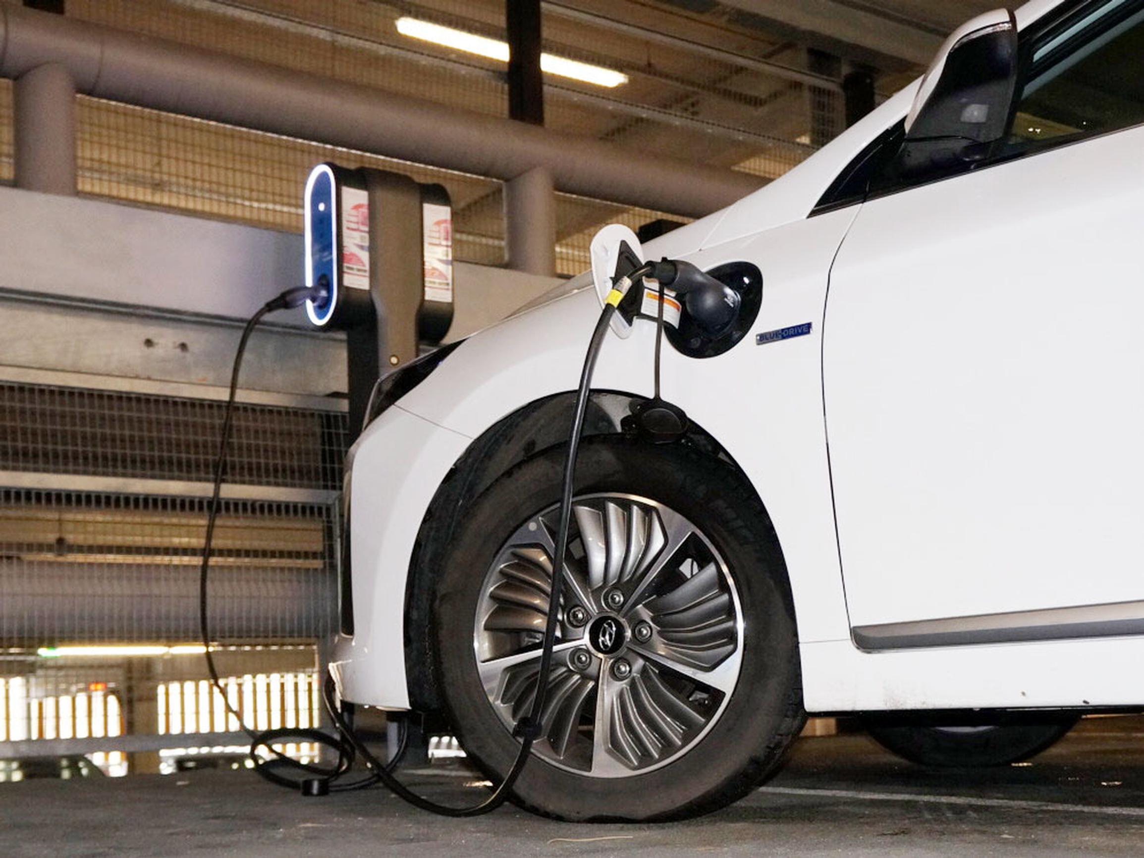 A Flowbird chargepoint in Wokingham