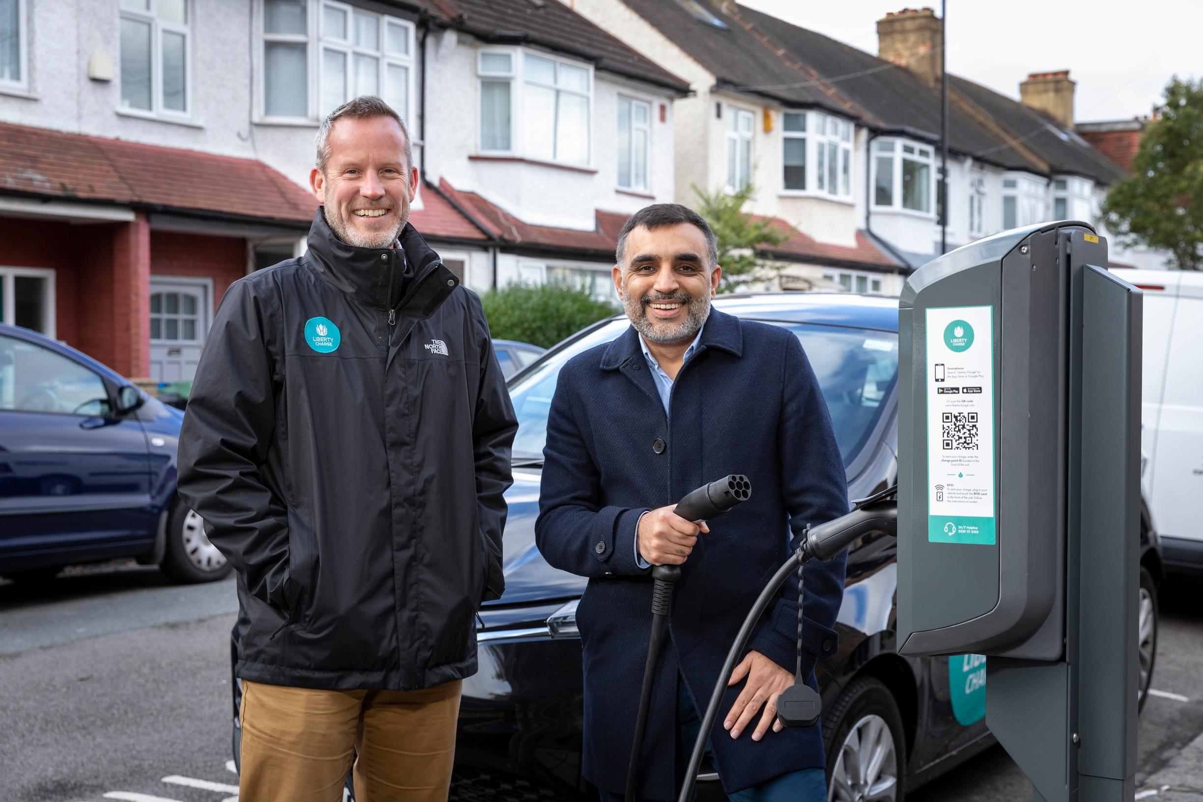 Neil Isaacson and Cllr Muhammad Ali