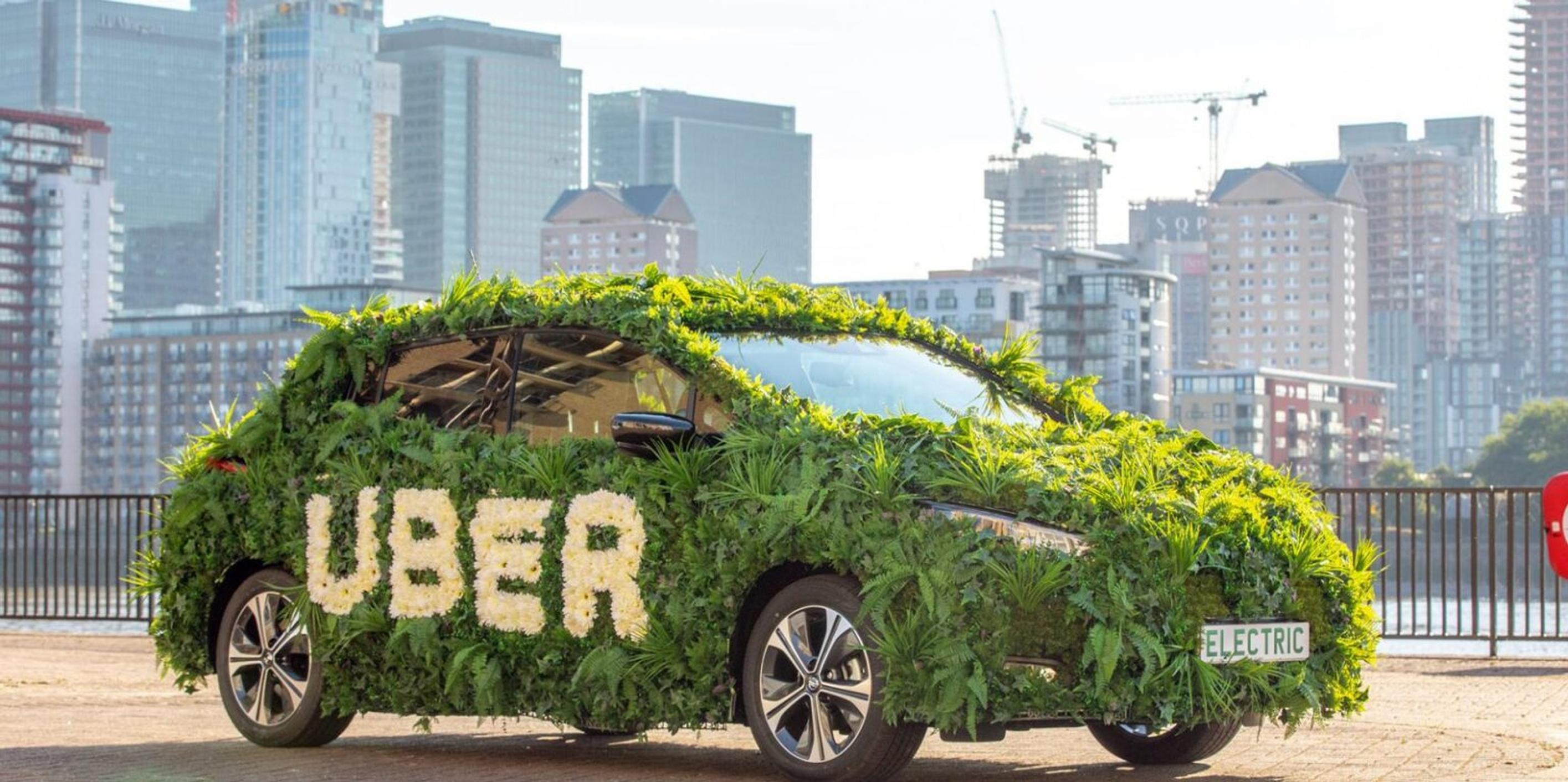 Uber is encouraging its drivers to transition to greener electric vehicles