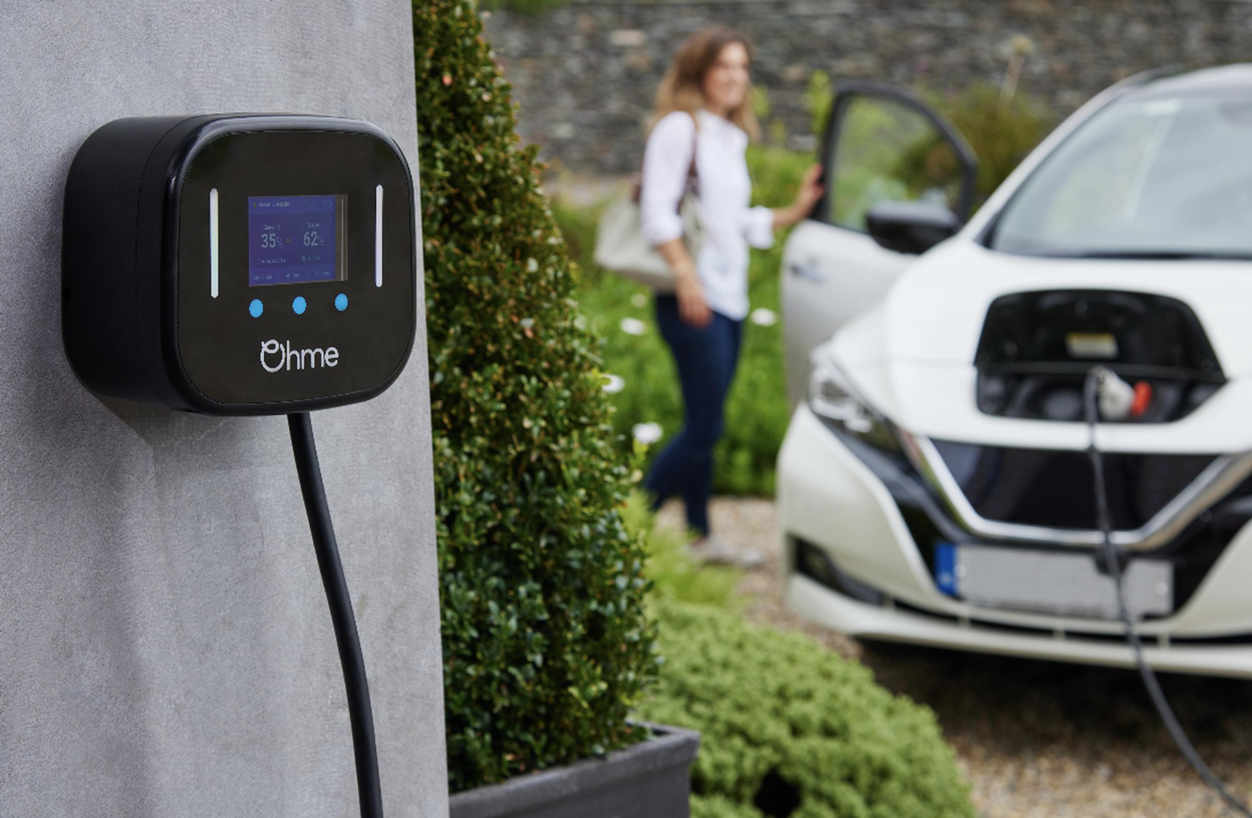The Ohme Home Pro smart charger
