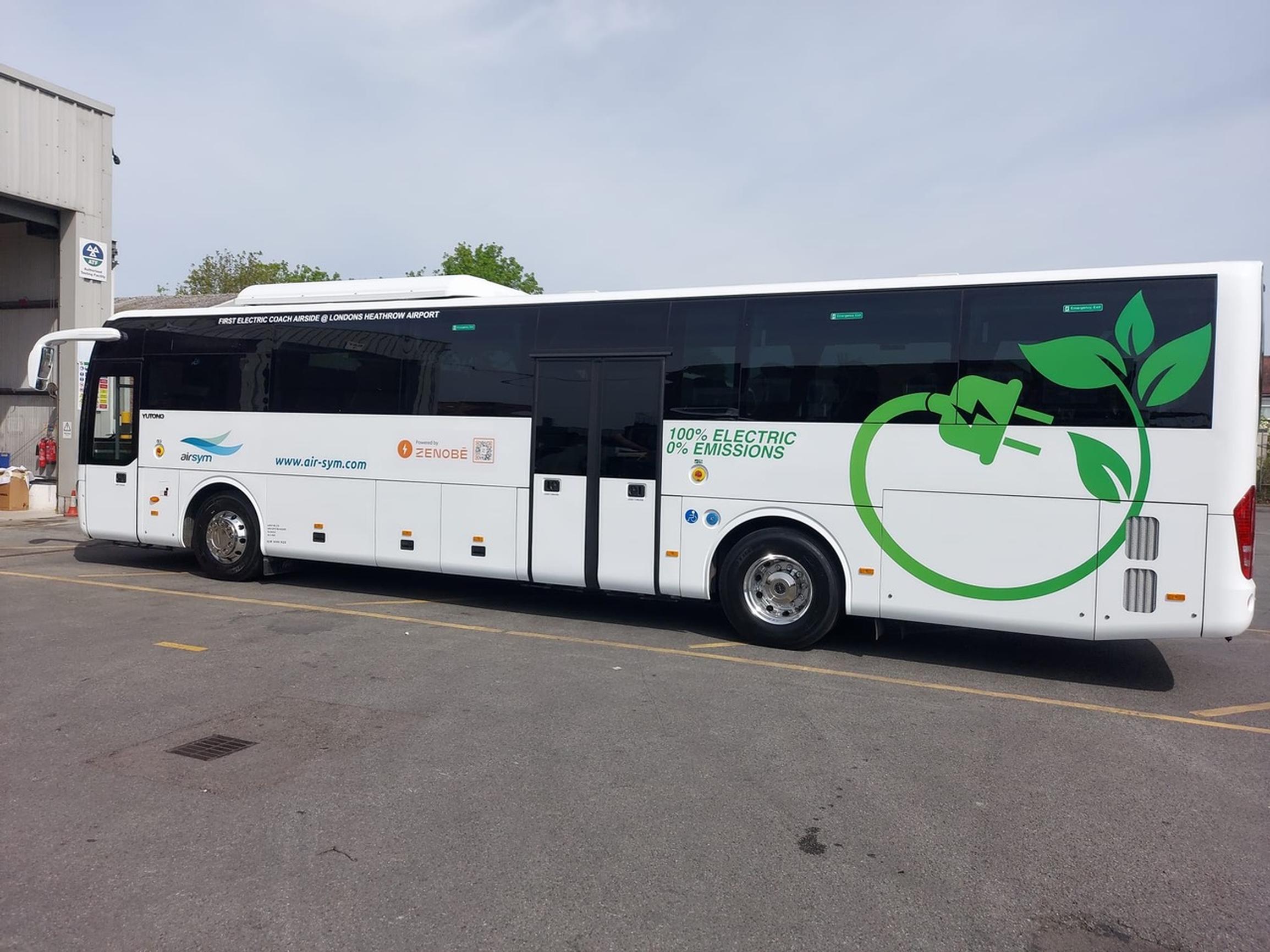 Zenob? has partnered with Airsym to develop an electric coach