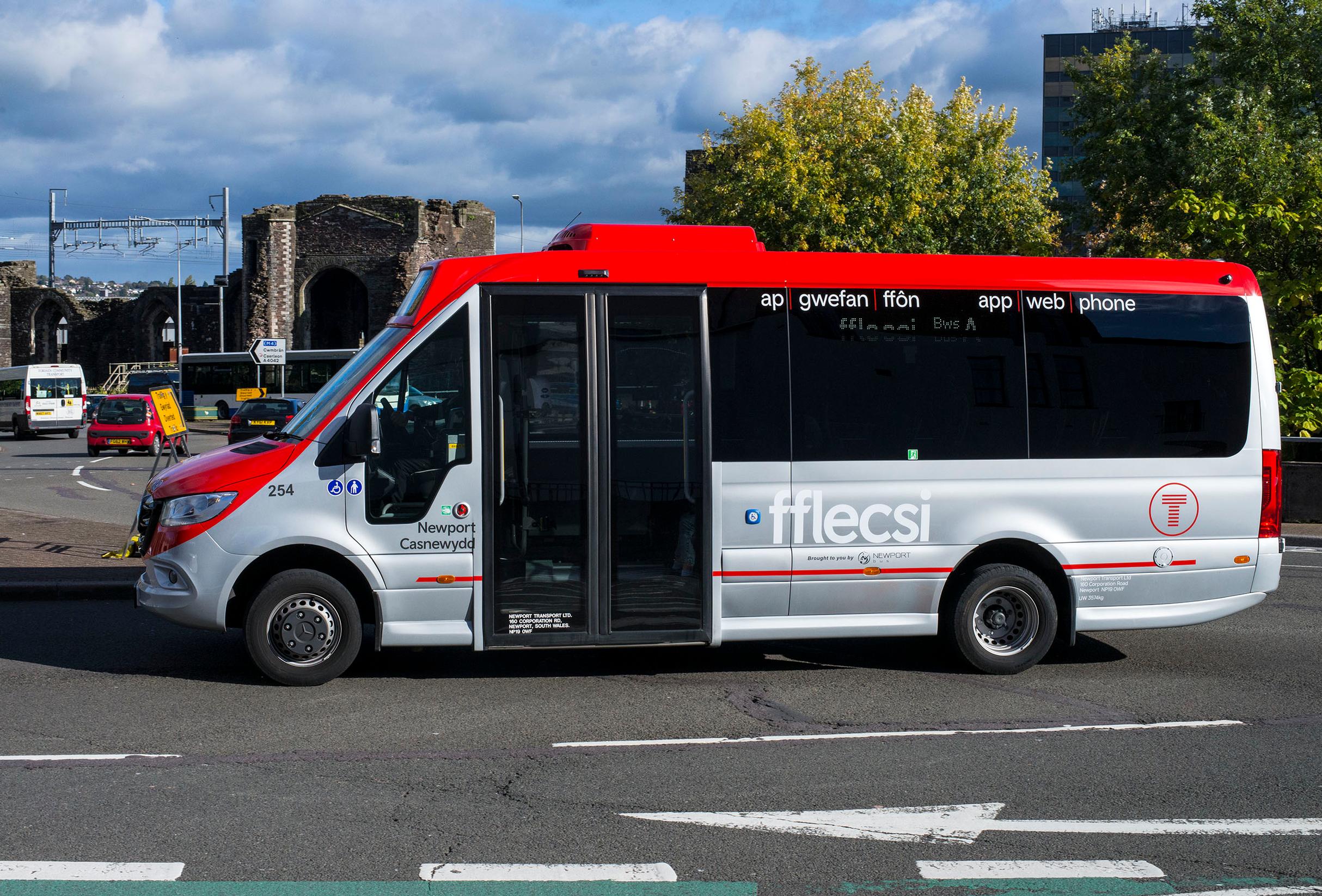 fflecsi can make some bus journeys in Newport less complex, provided the passenger thinks to consult the fflecsi app