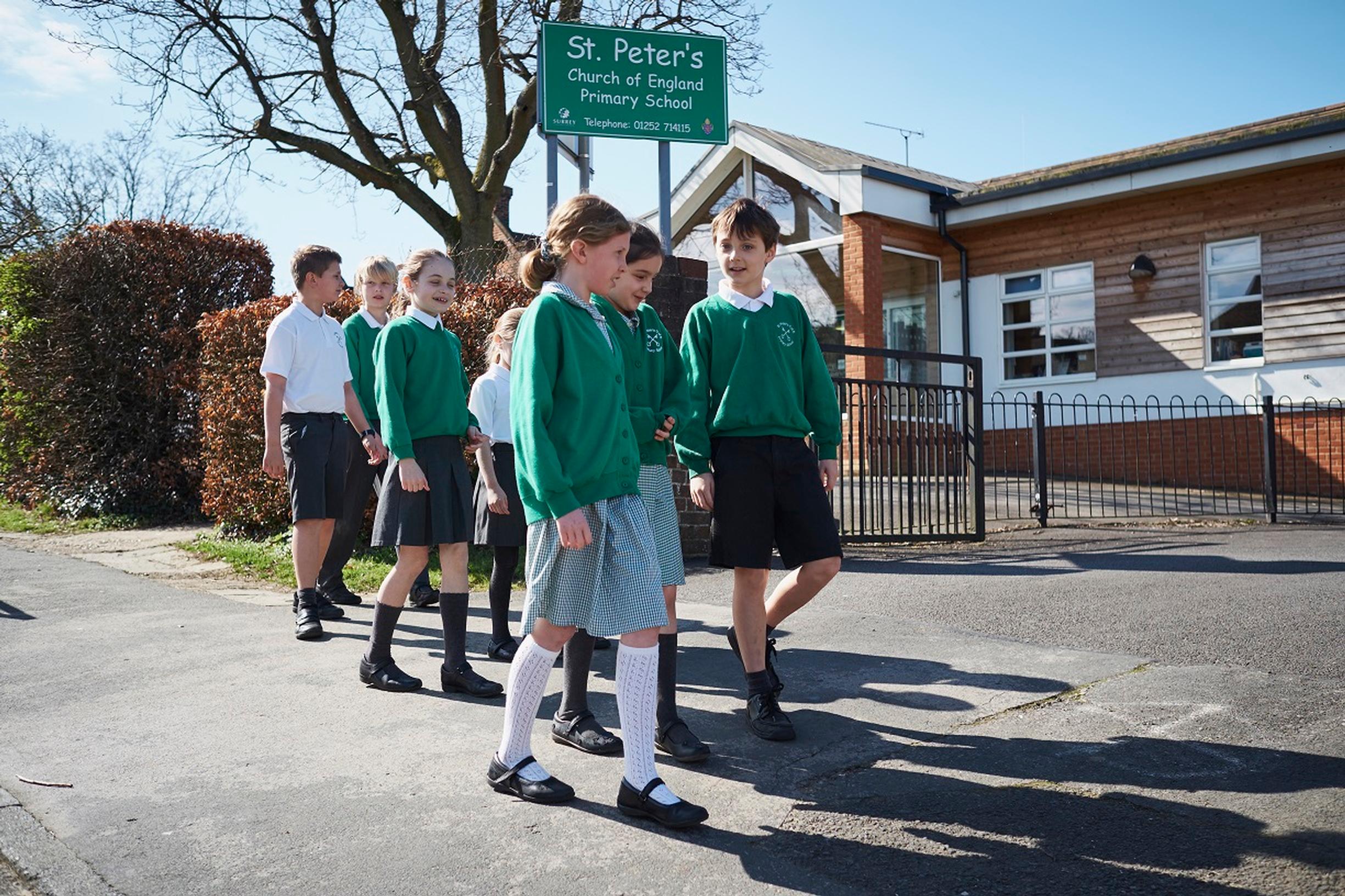 Living Streets promotes walking to school