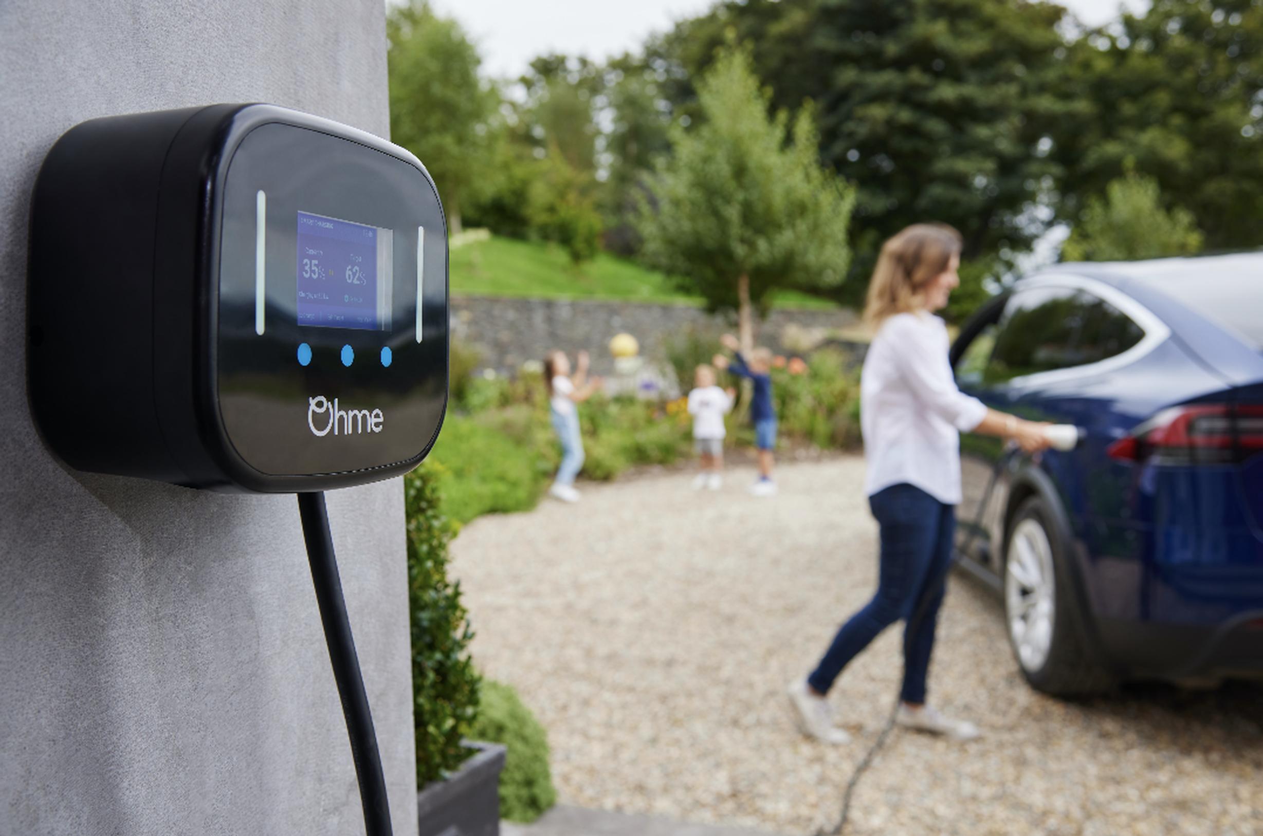 The Ohme Home Pro charger