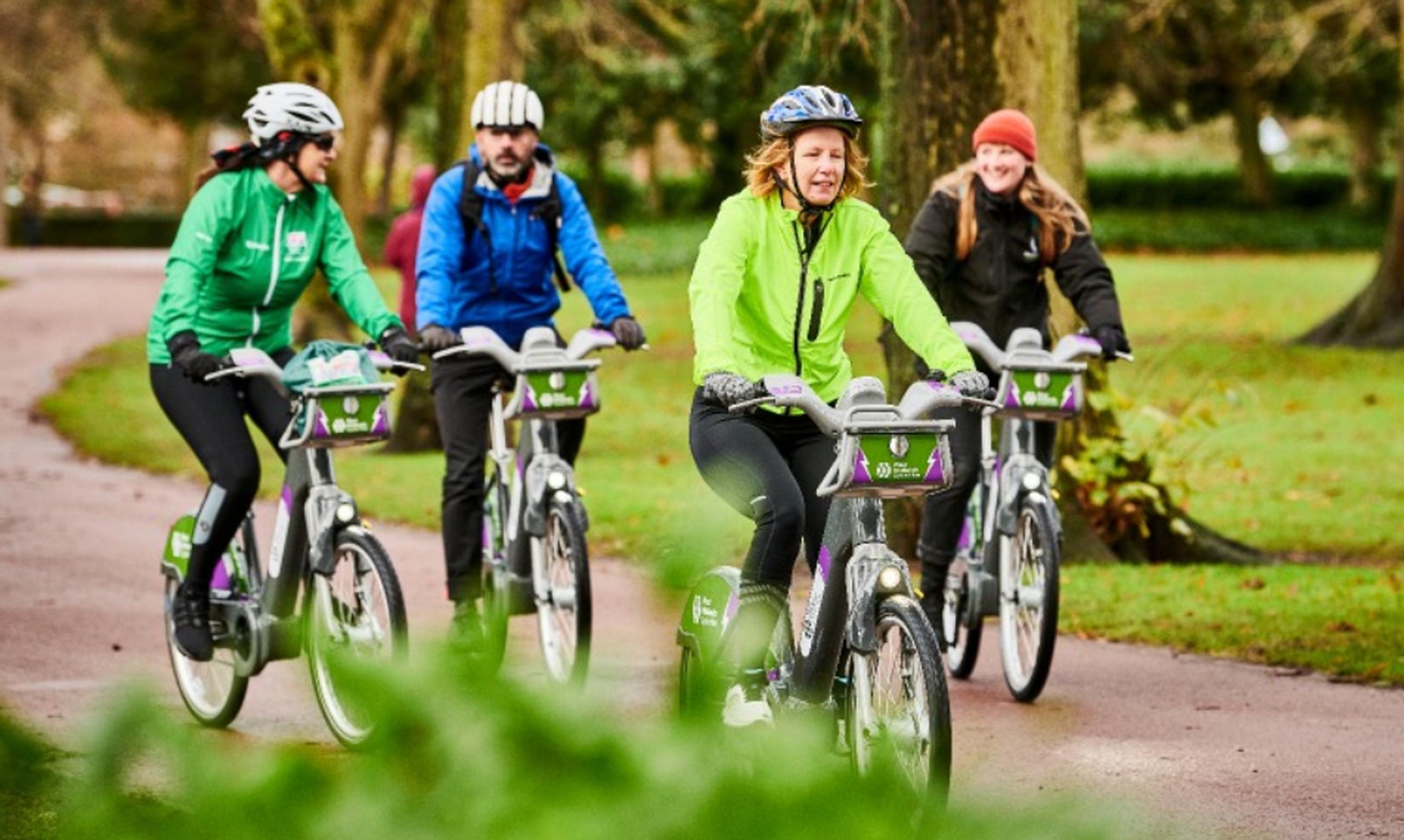 A fleet of 150 e-bikes are available to hire across the West Midlands
