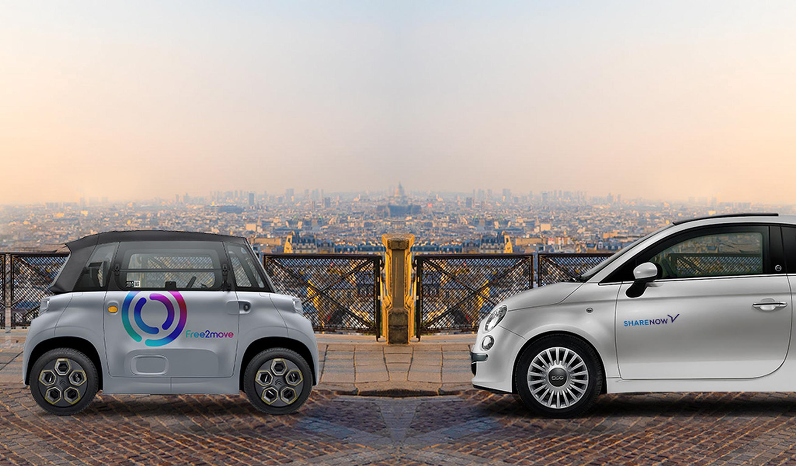 Free2move operates in Europe and North America