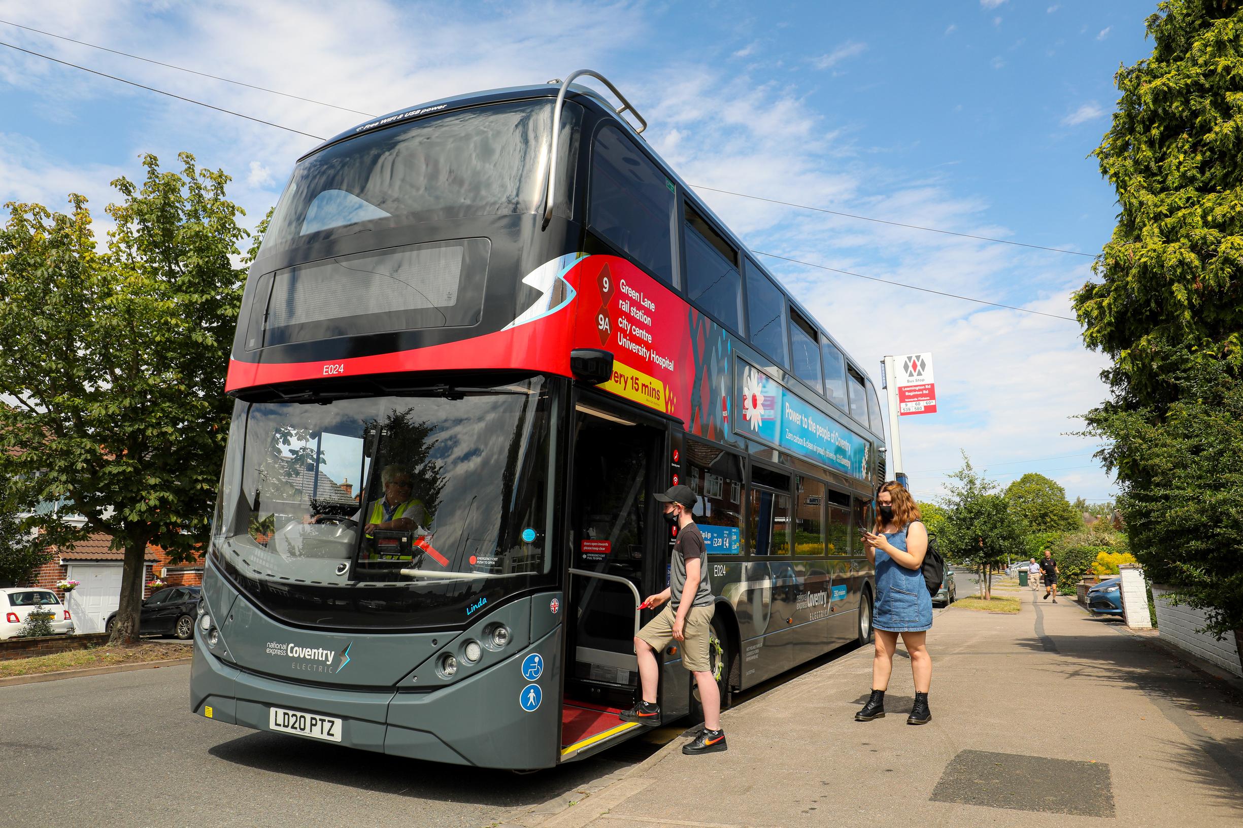 Alexander Dennis Limited (ADL) and BYD UK will supply 130 zero emission double deck buses to EV fleet and battery storage specialist Zenobe and bus operator National Express in Coventry