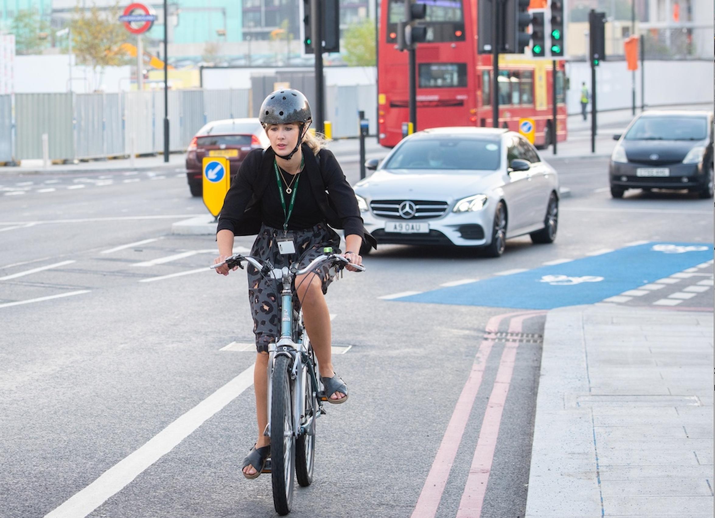Drivers who infringe on cycle lanes on TfL roads and in some London boroughs will be issued with an £160 fine