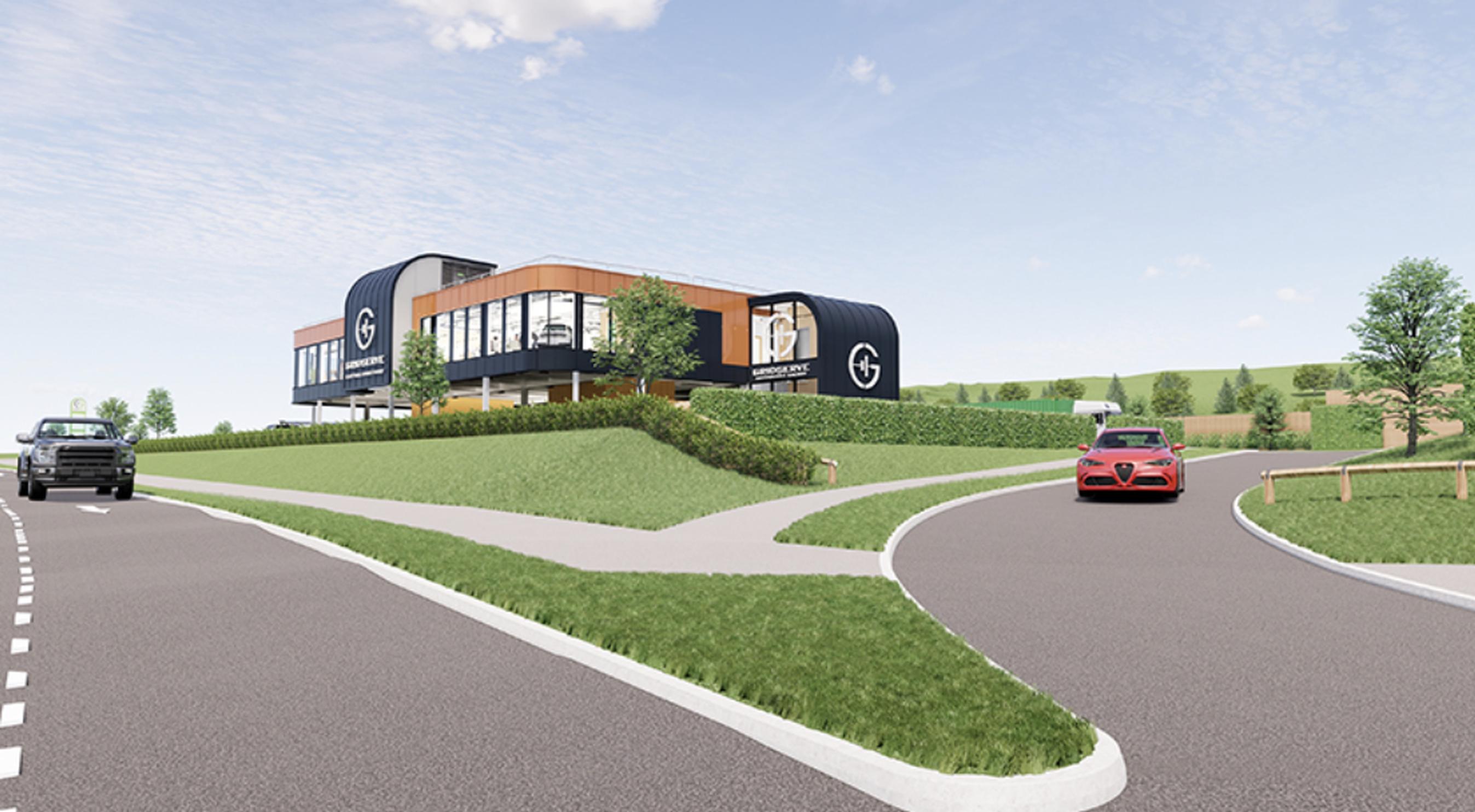 How the Markham Vale Electric Forecourt could look