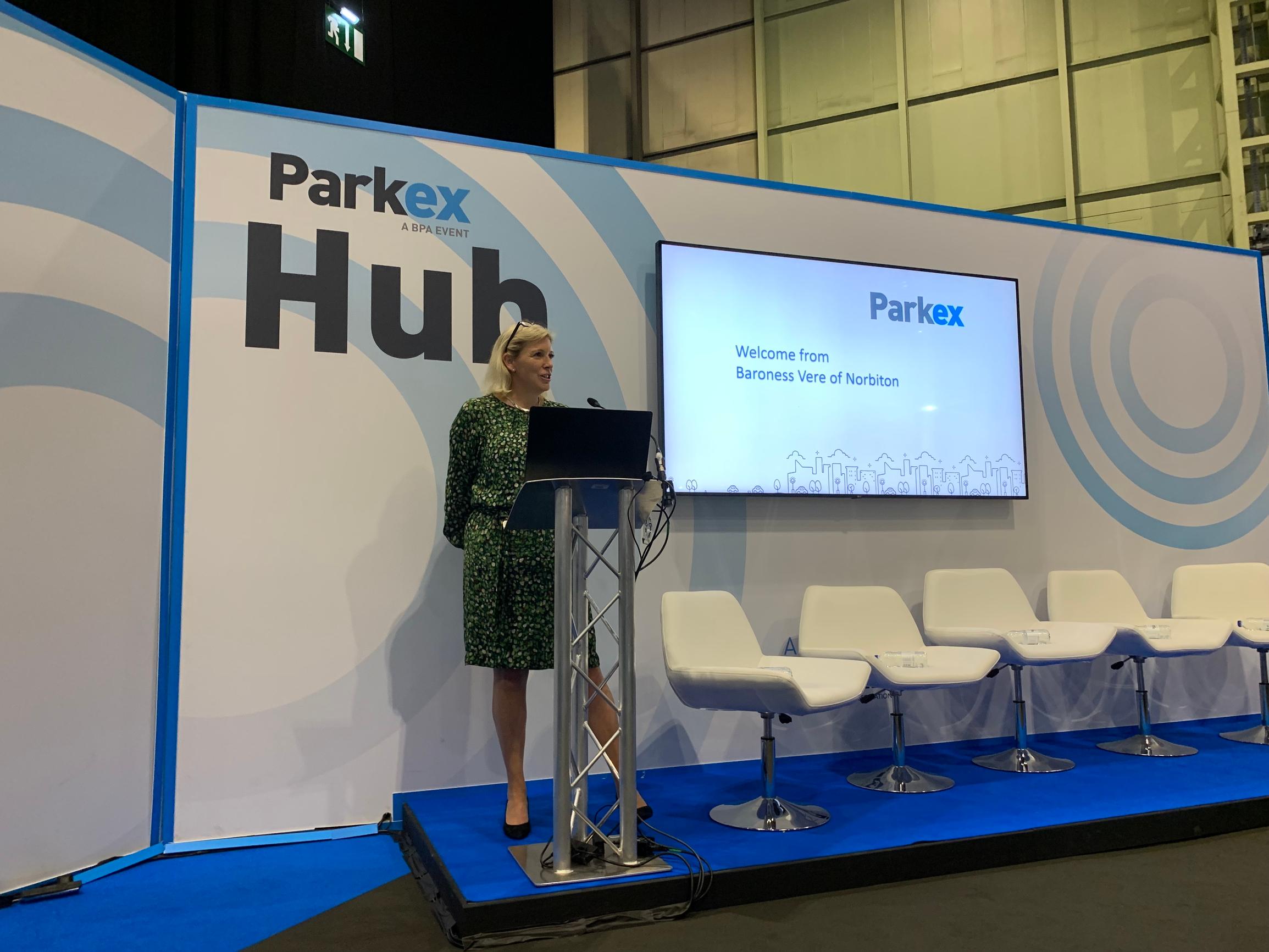 Baroness Vere at Parkex 2022