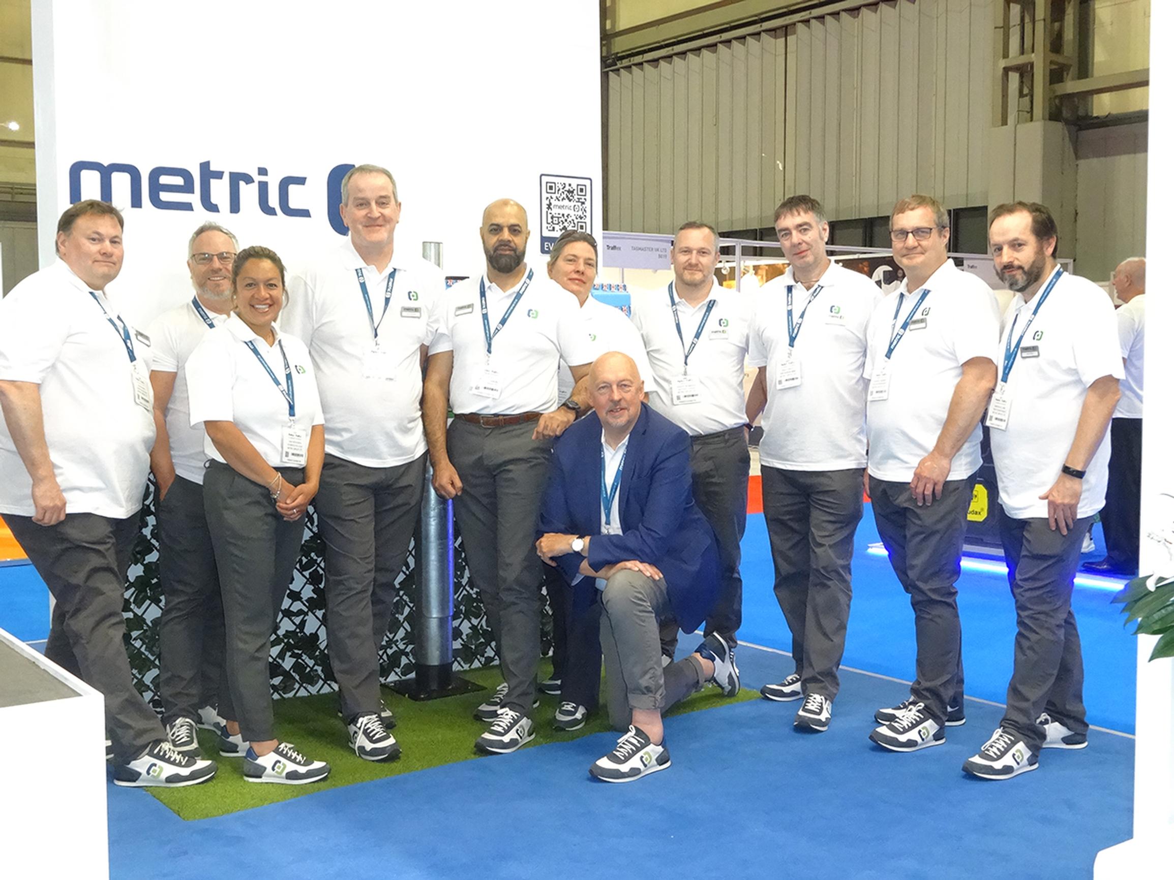 The Metric team at Parkex 2022