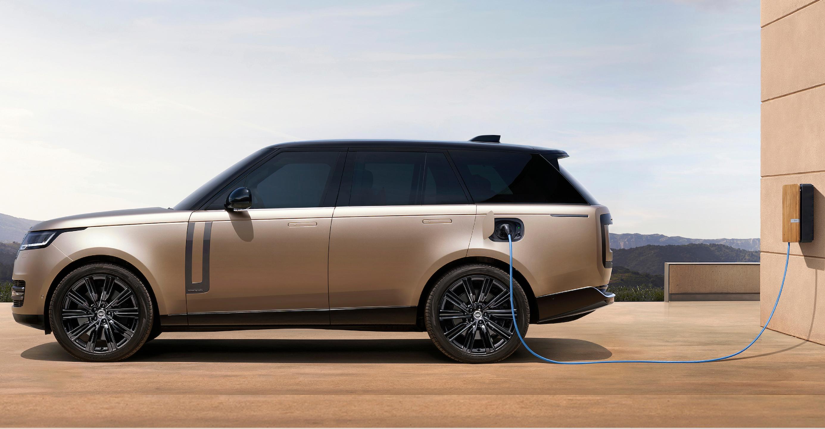 A Ranger Rover and Andersen EV charger