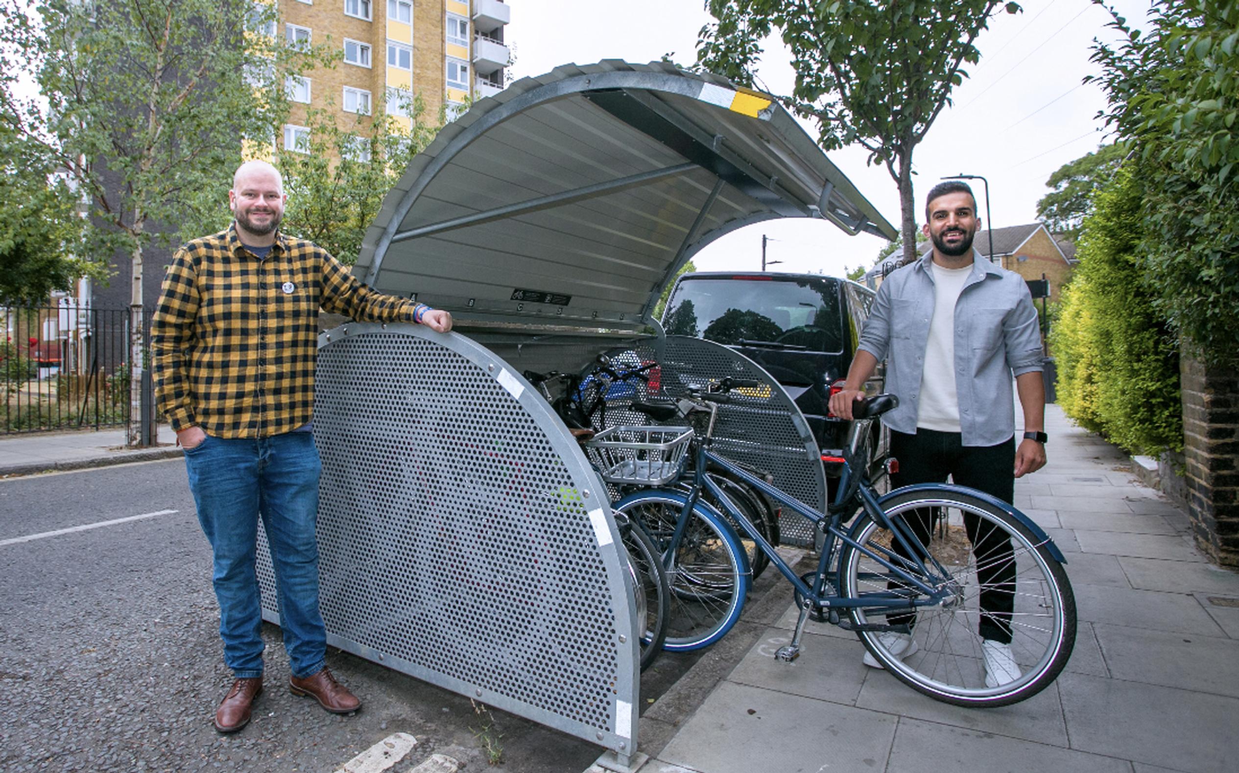 Mayor of Hackney Philip Glanville and Cllr Mete Coban