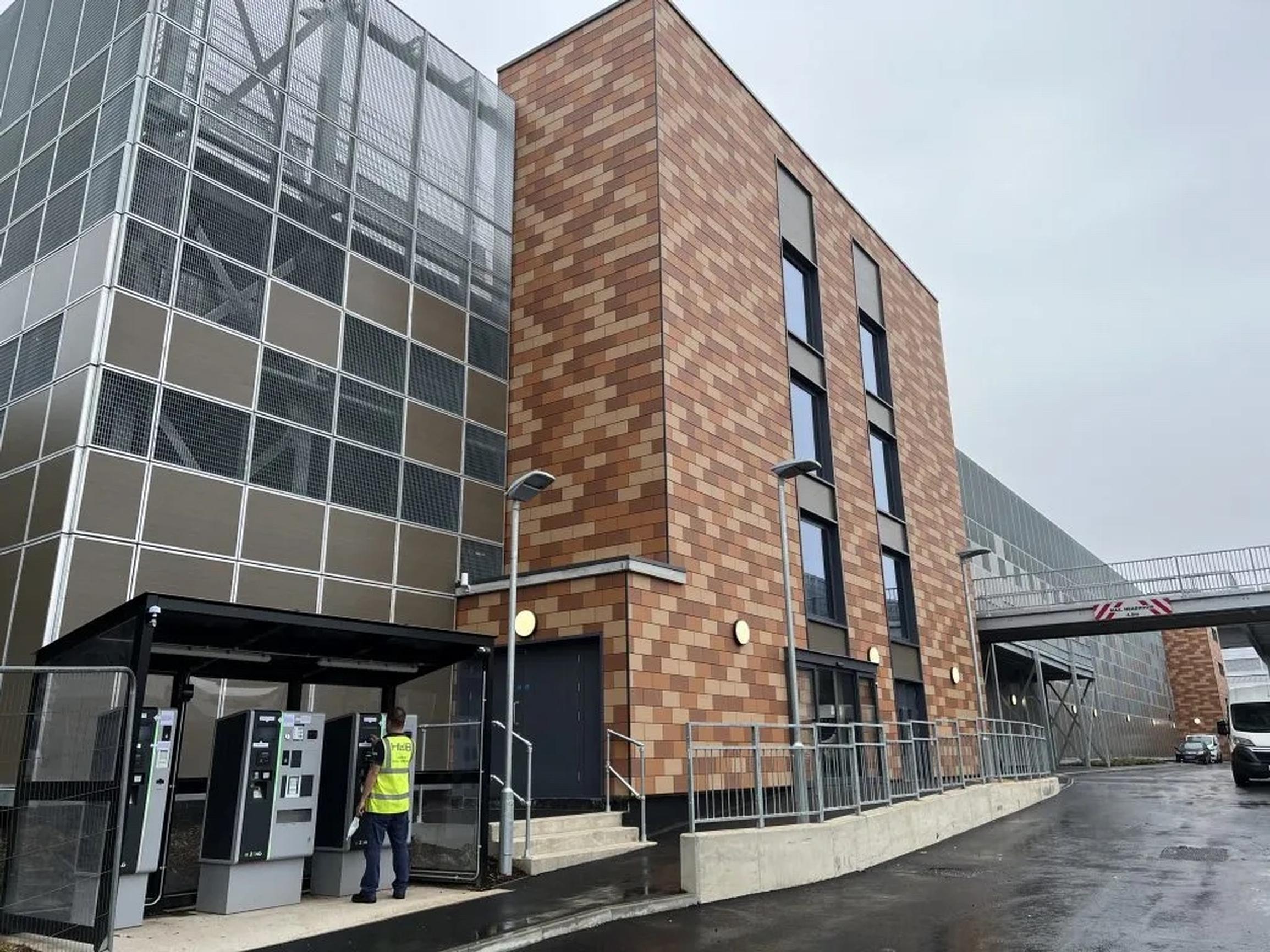 The Queen Alexandra Hospital car park