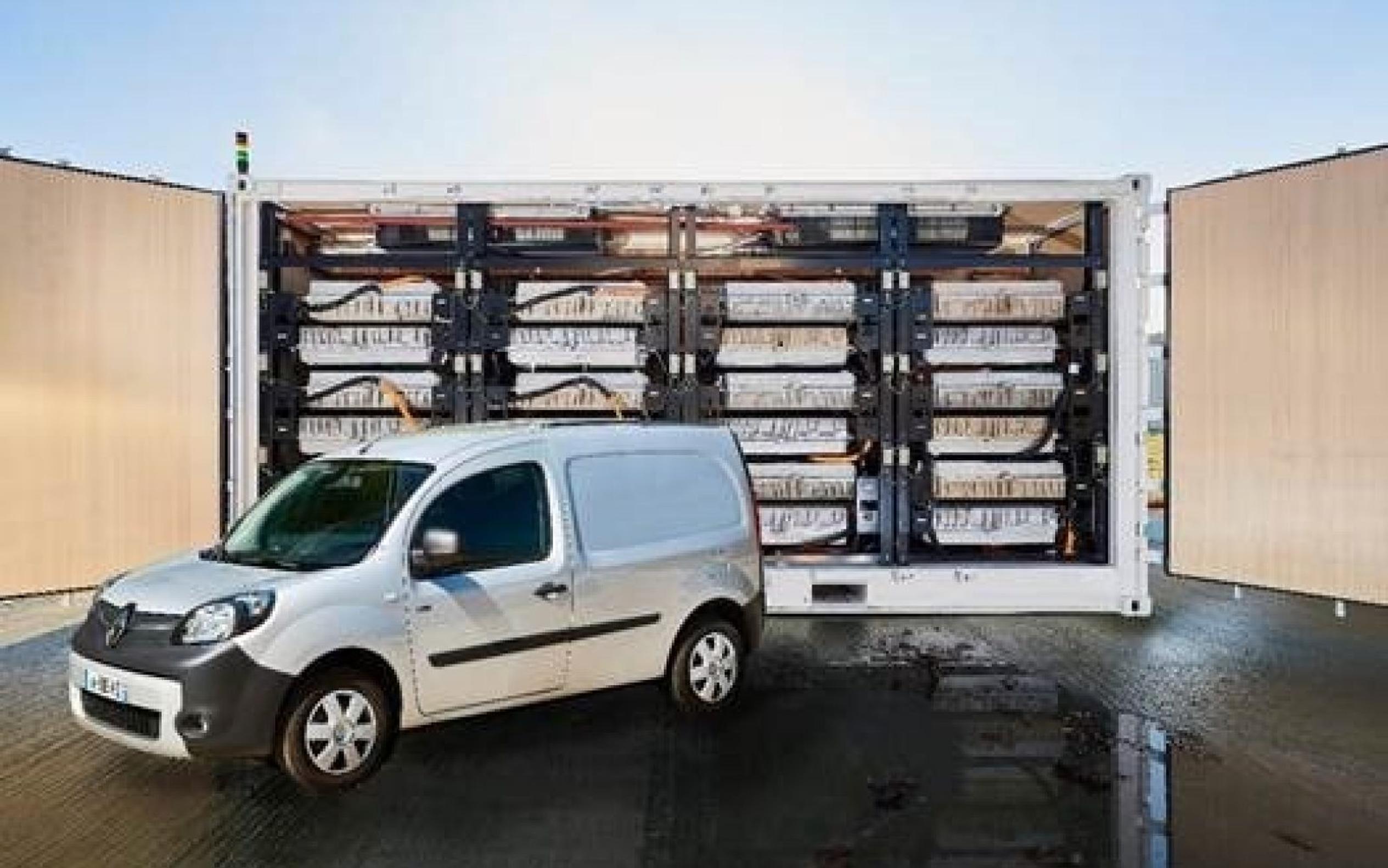 A Connected Energy BESS system with Renault Kangoo