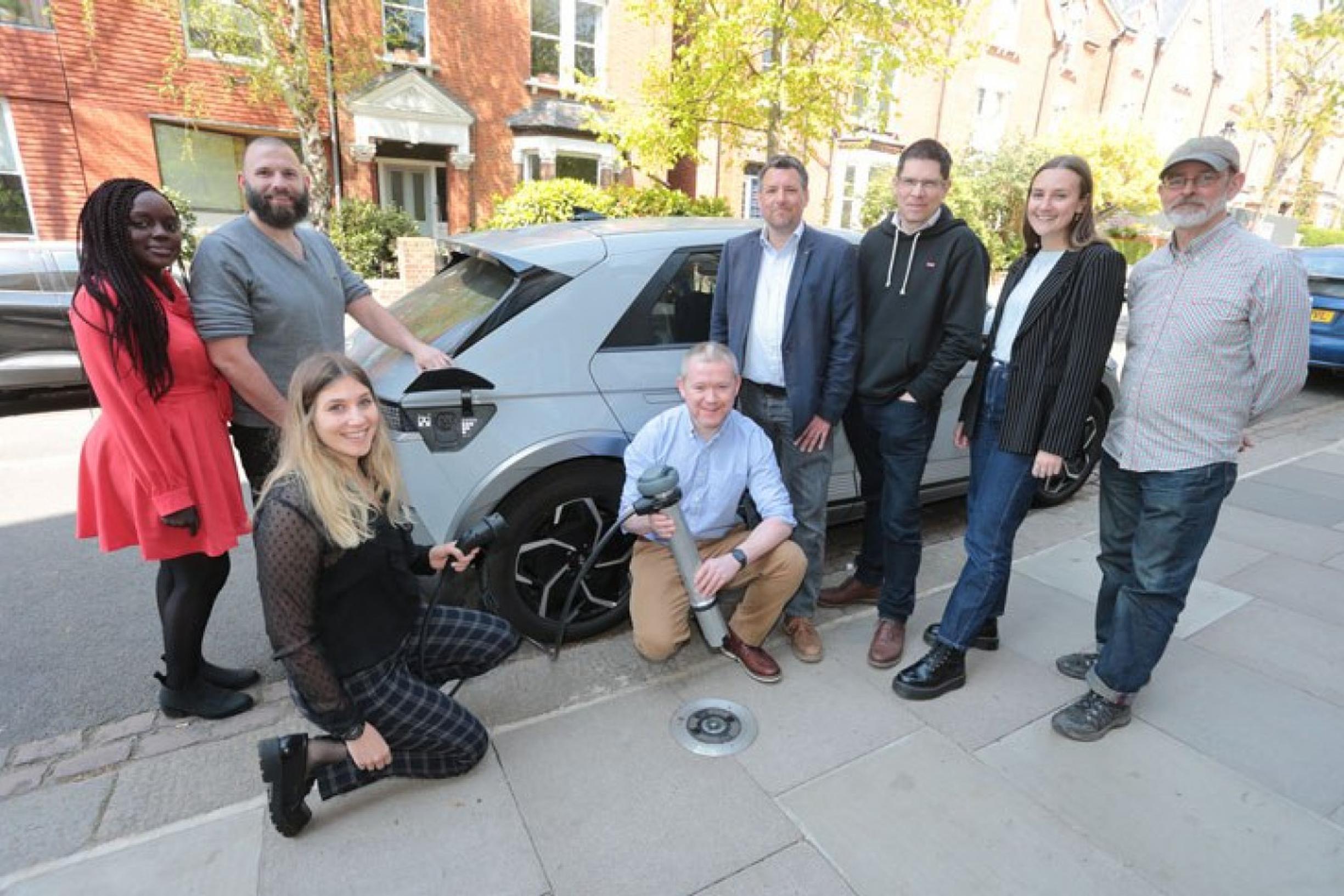 Flat and flush Trojan Energy EV chargers undergo live tests in London