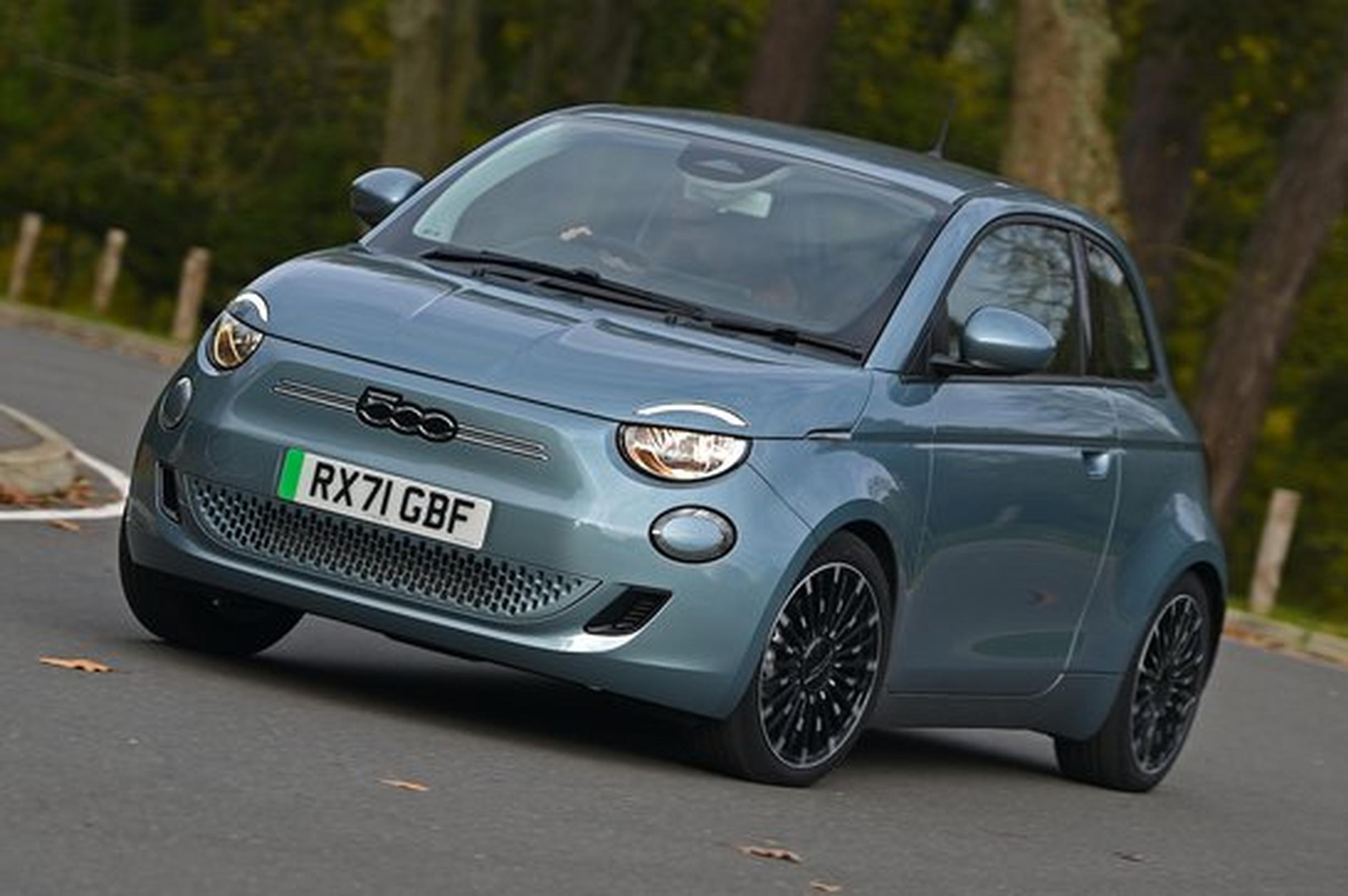 Best electric small car: Fiat 500