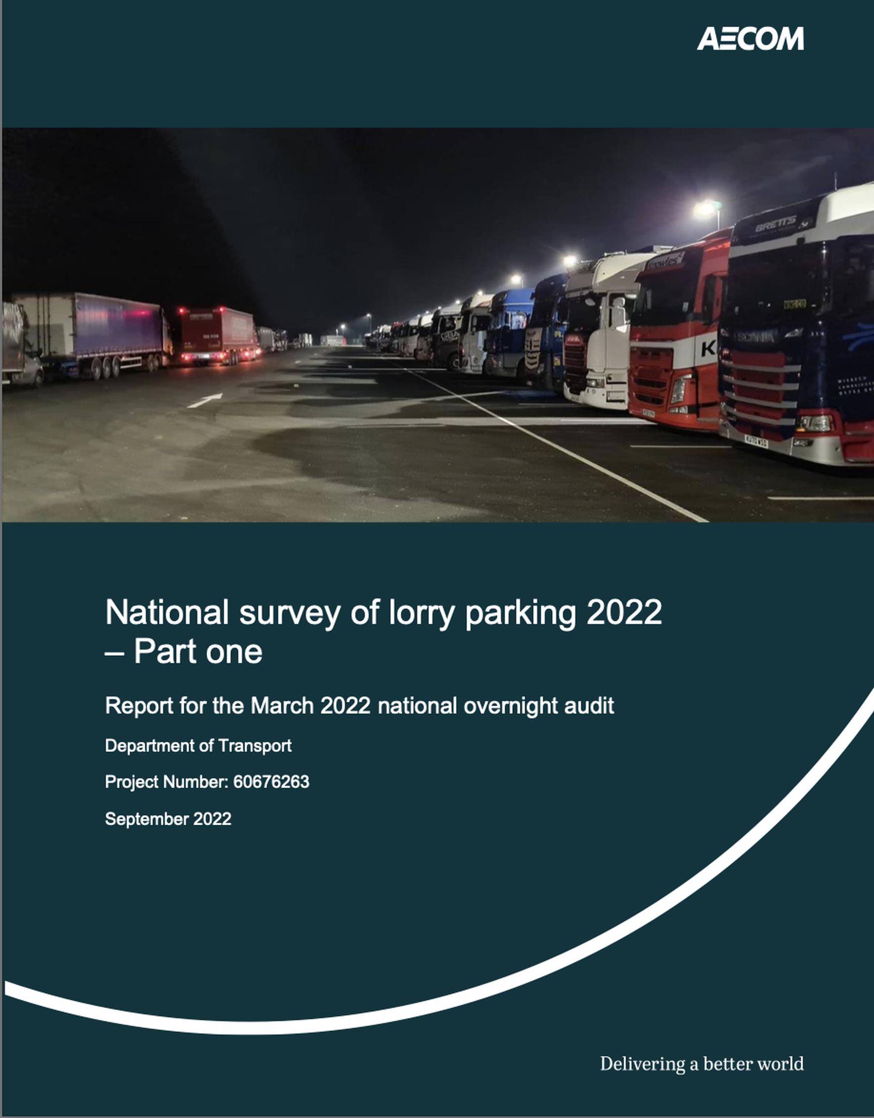 Lorry parking shortfall worsens in face of rising demand