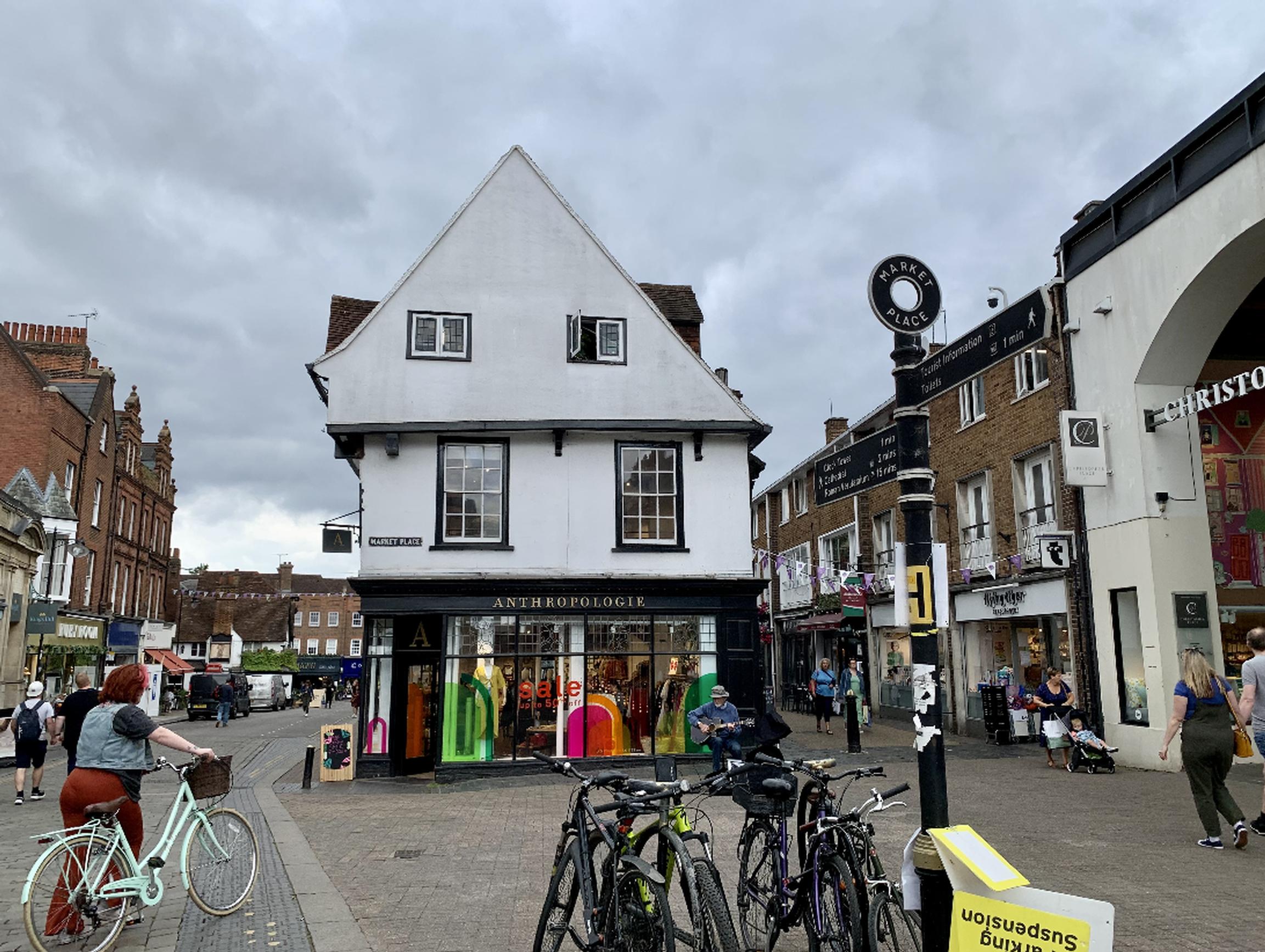 St Albans has a Medieval street plan but modern traffic problems