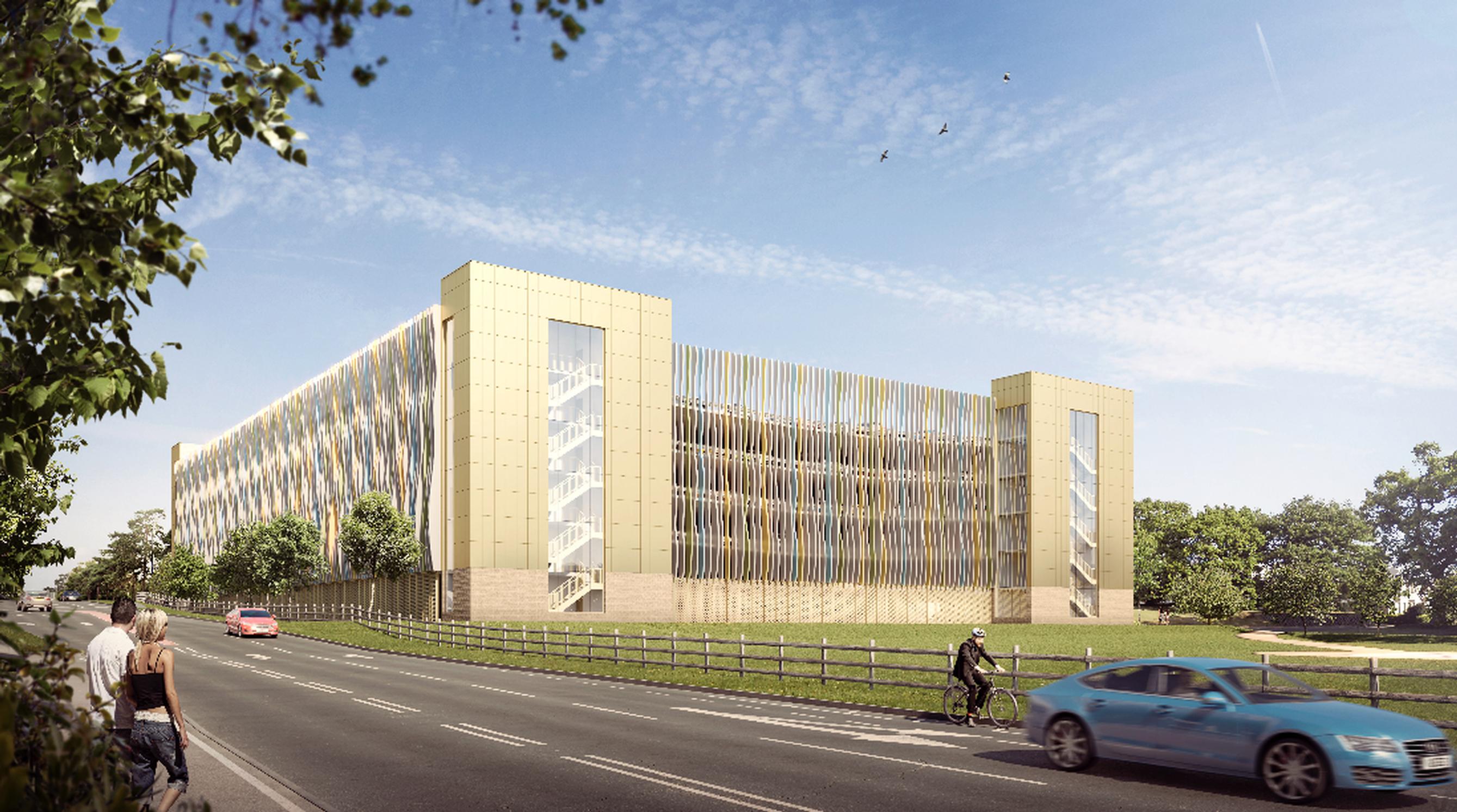 Phase 2 design for the QEH car park