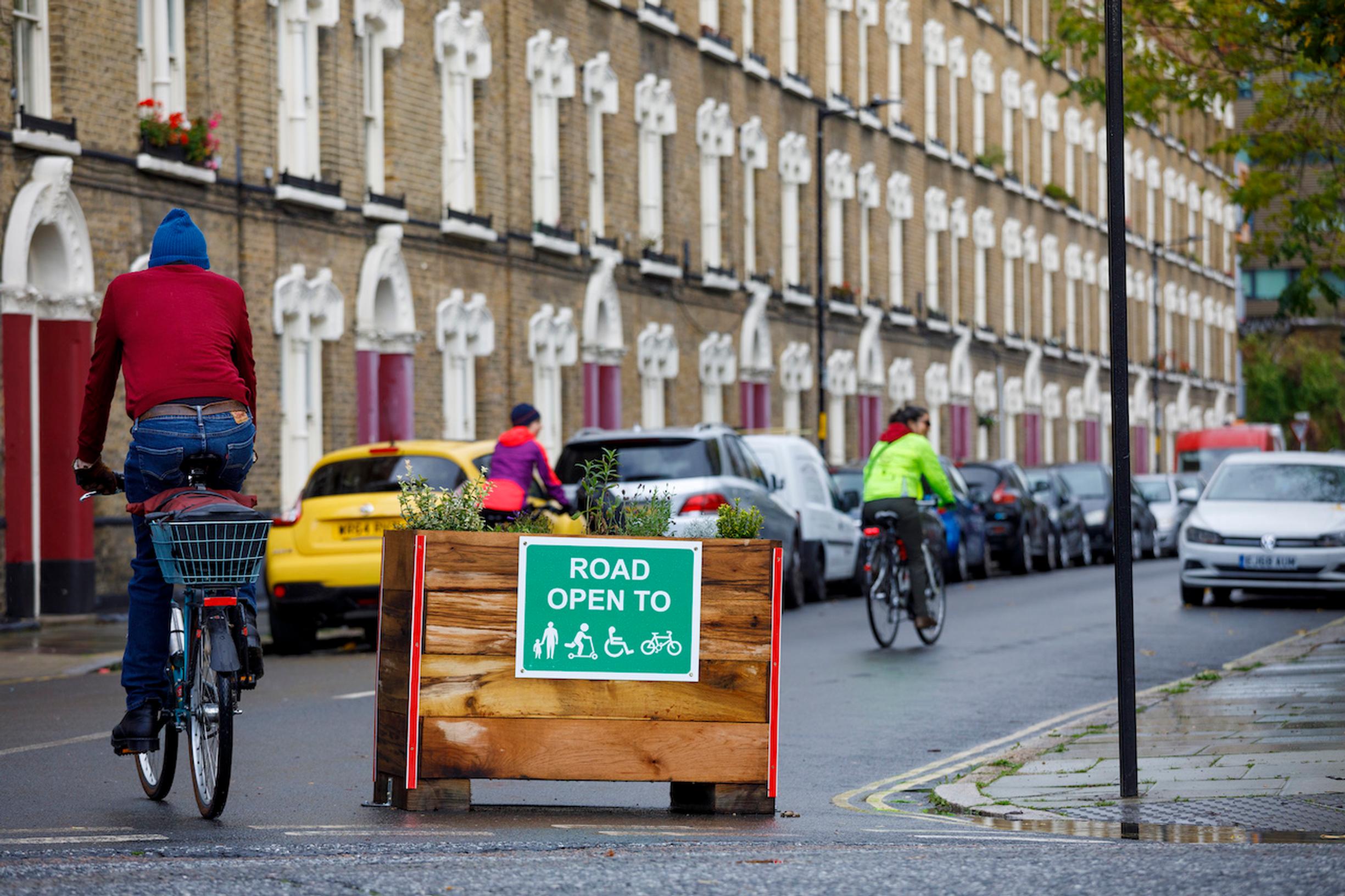 The Imperial College London study looked at three LTNs in Islington. PIC: Crispin Hughes/Sustrans
