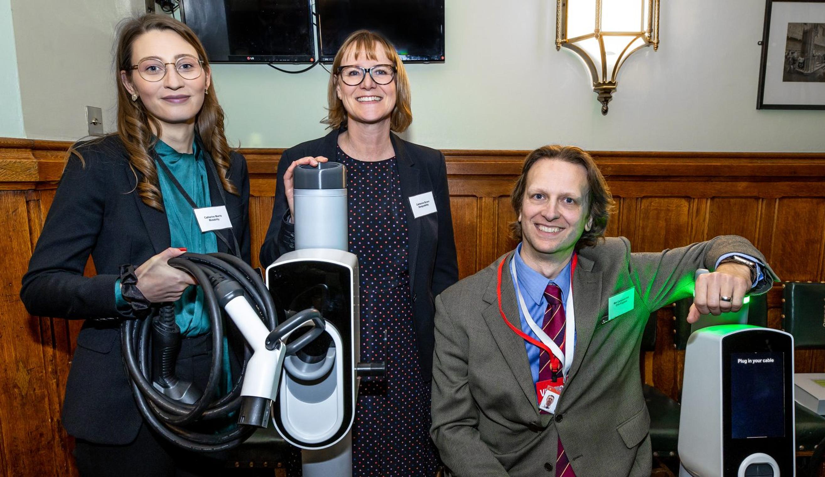 Accessible EV charging solutions showcased at Parliament