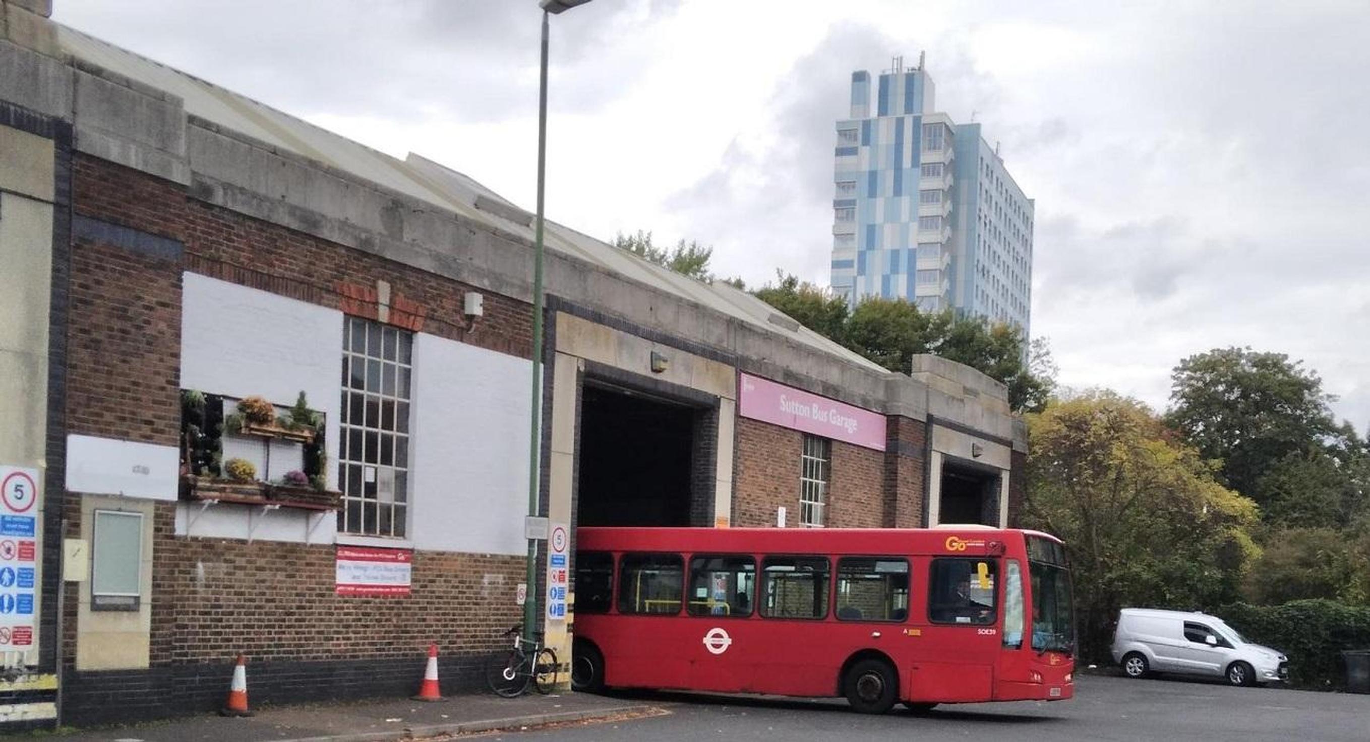 Sutton Bus Garage