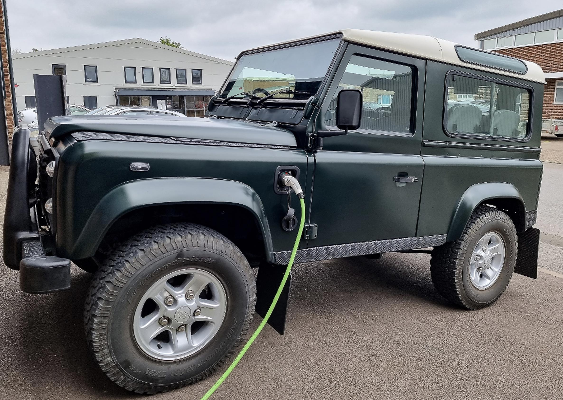 A plug-in Land Rover