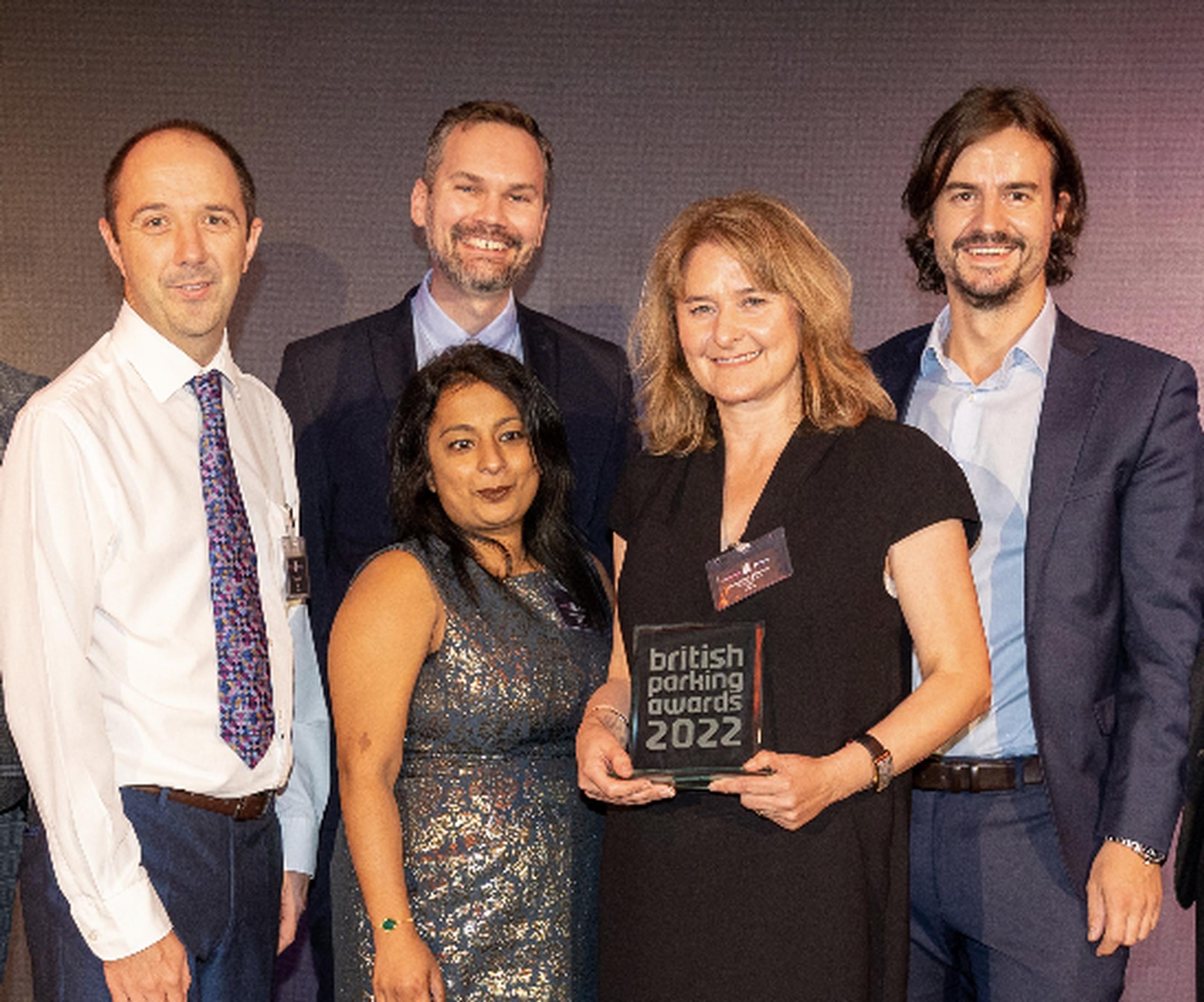 WSP Liveable Streets’ TRO team was named Team of the Year at the British Parking Awards 2022