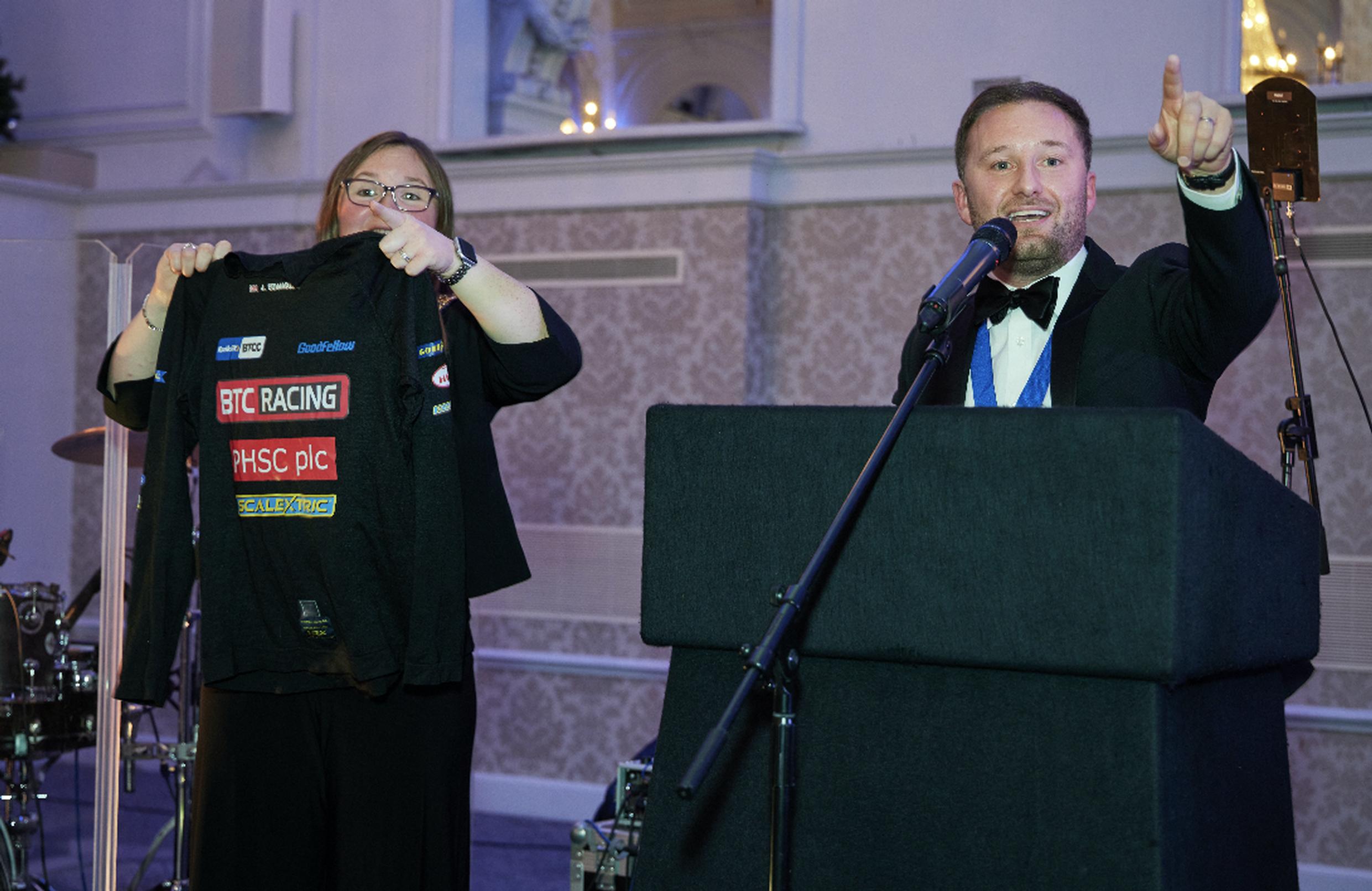 The auction was run by BPA vice president Stuart Harrison and president Jade Neville