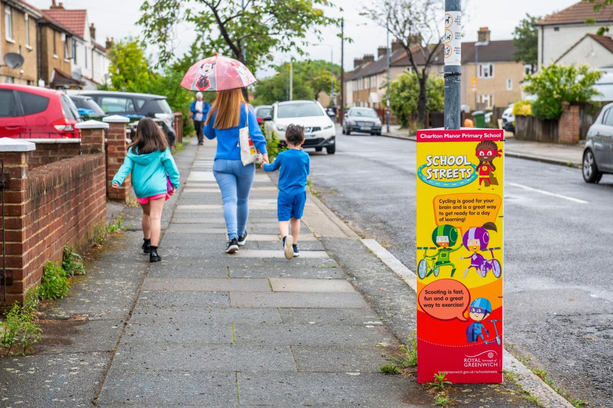 Greenwich is planning more School Streets