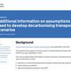 FOI release on Transport Decarbonisation Plan lets sceptics start critical analysis