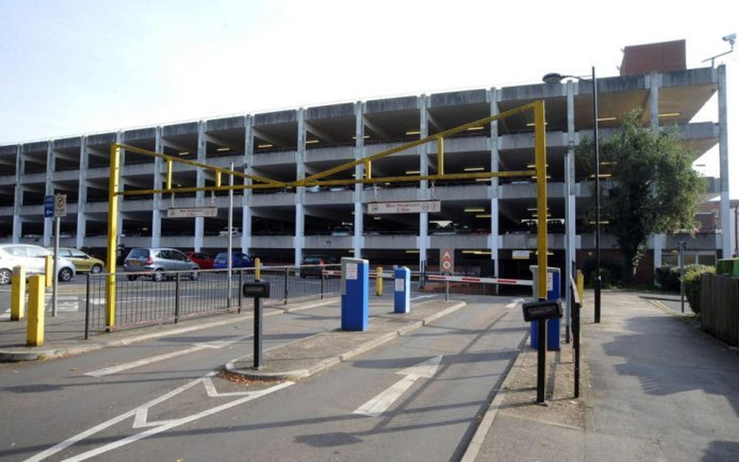 The Covent Garden car park in Leamington Spa