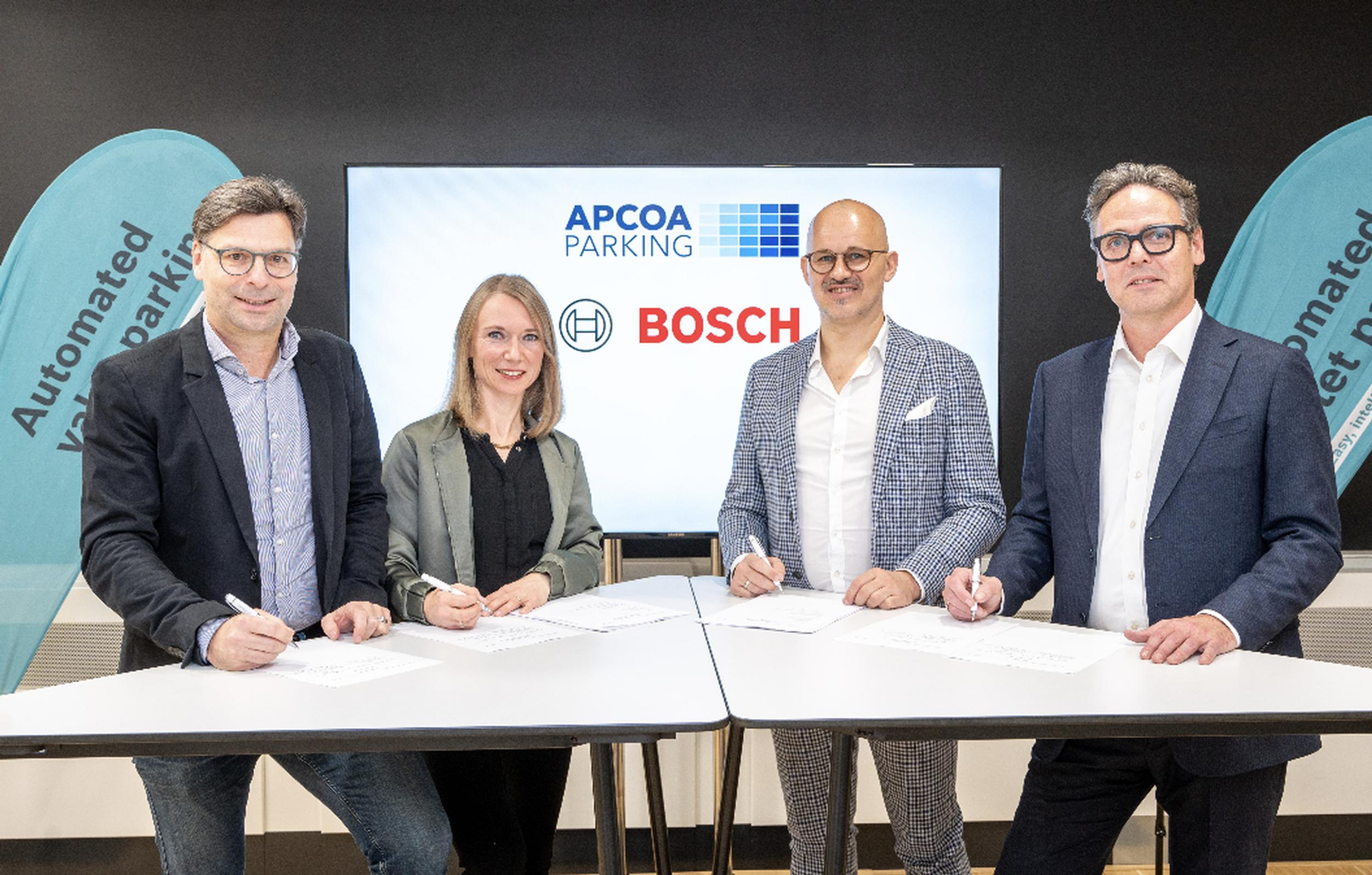 APCOA and Bosch are working together