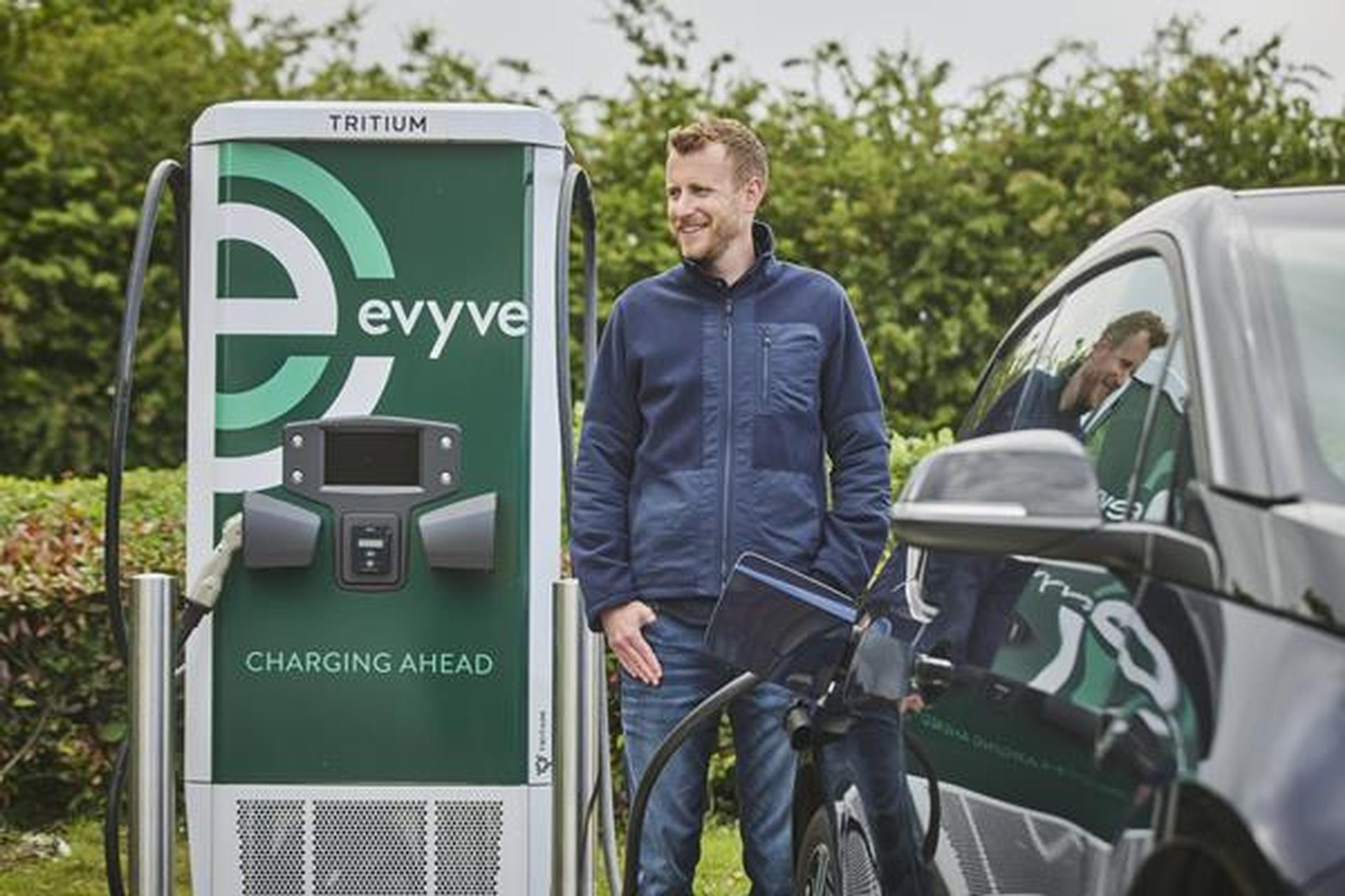 Tritium and evyve enter EV charger partnership