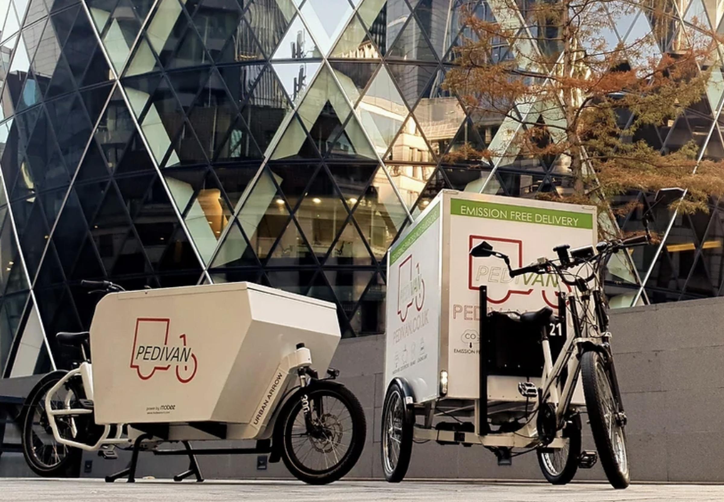 Pedivan cargo bikes