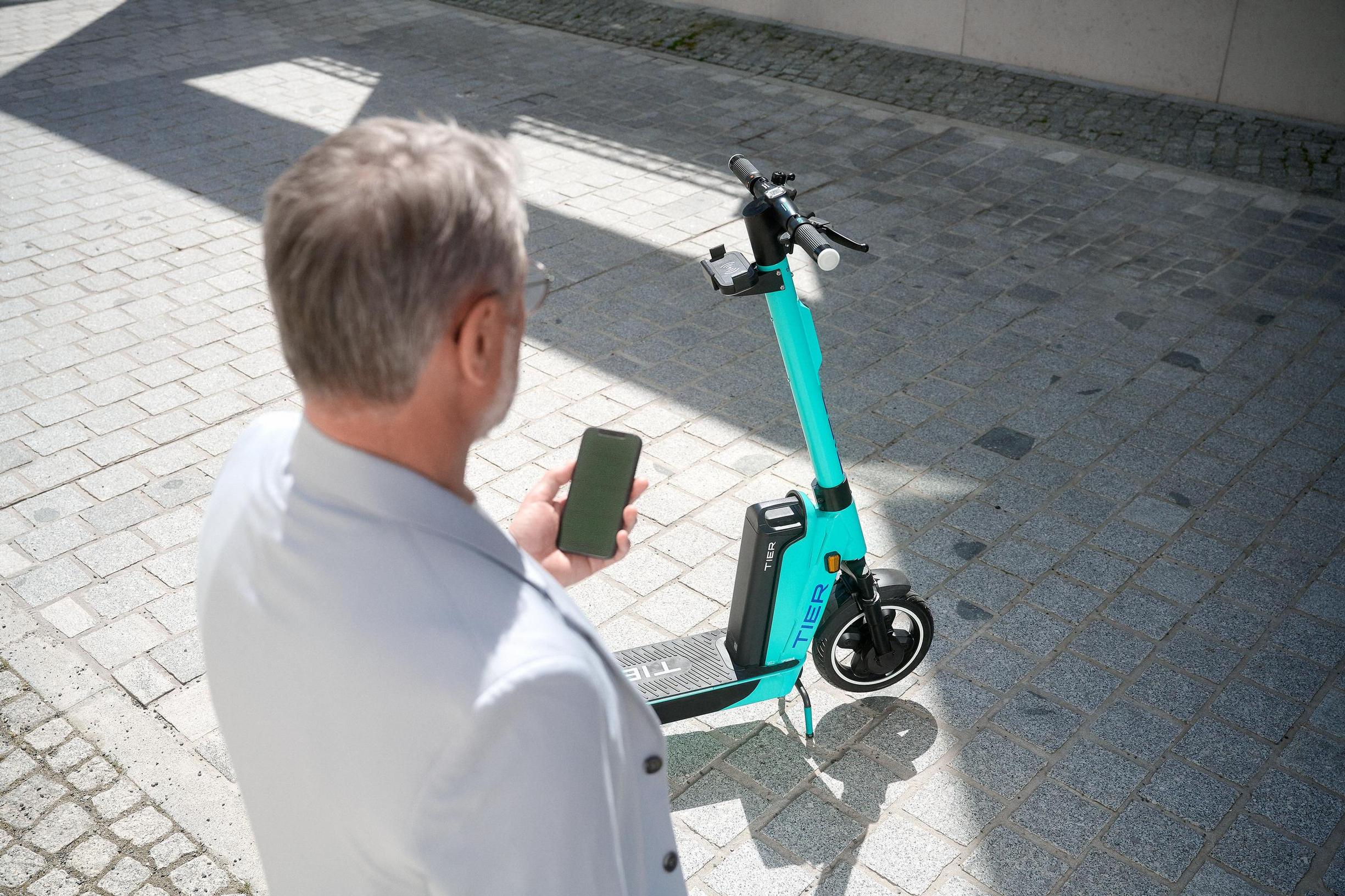TIER creates scooter parking validation system