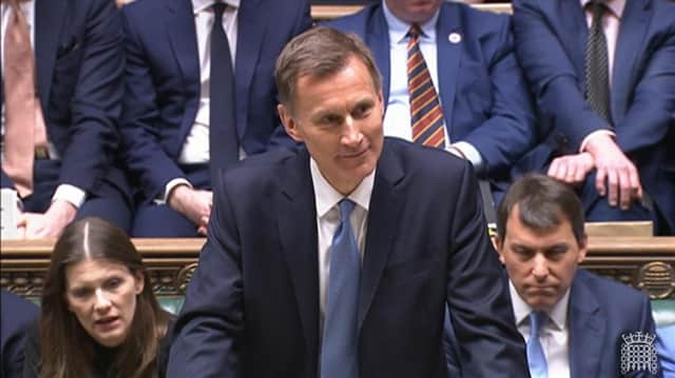 Chancellor Jeremy Hunt (Parliament TV)