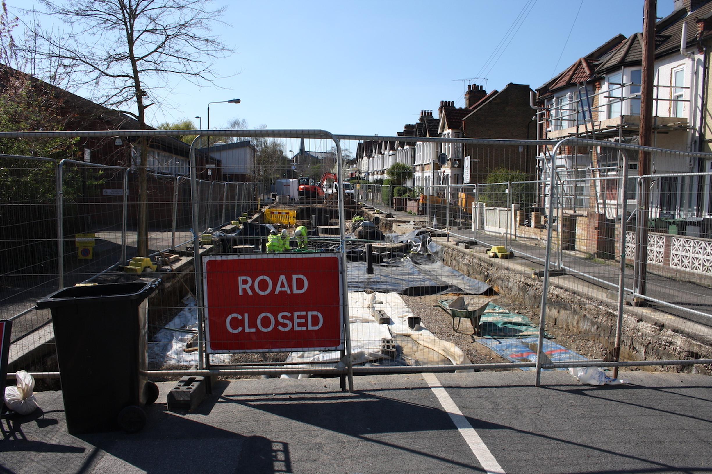 Firms that leave roads in poor condition could see 100% of their street works inspected Photo: Deniz Huseyin