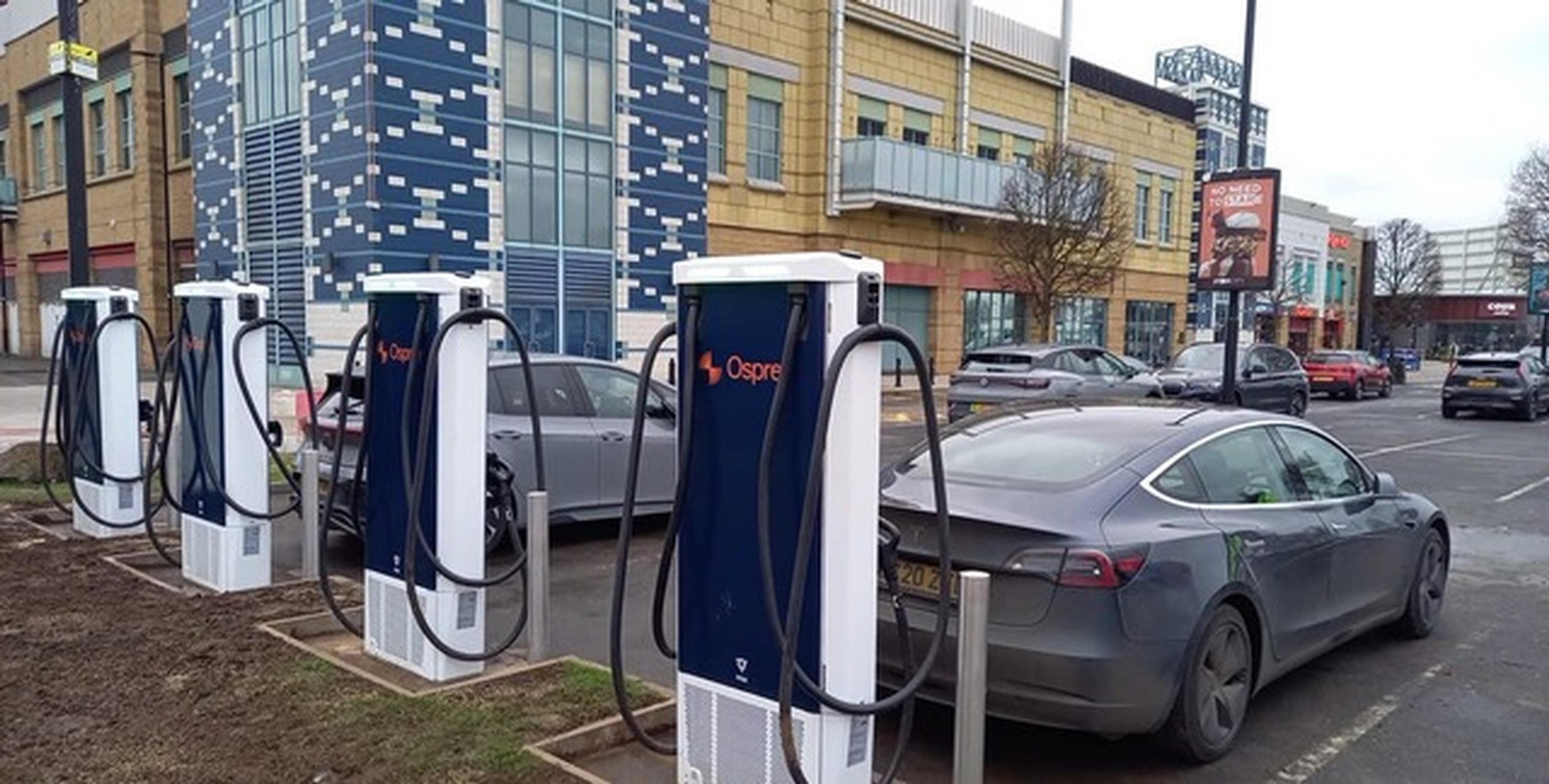 Osprey rapid chargers at Star City