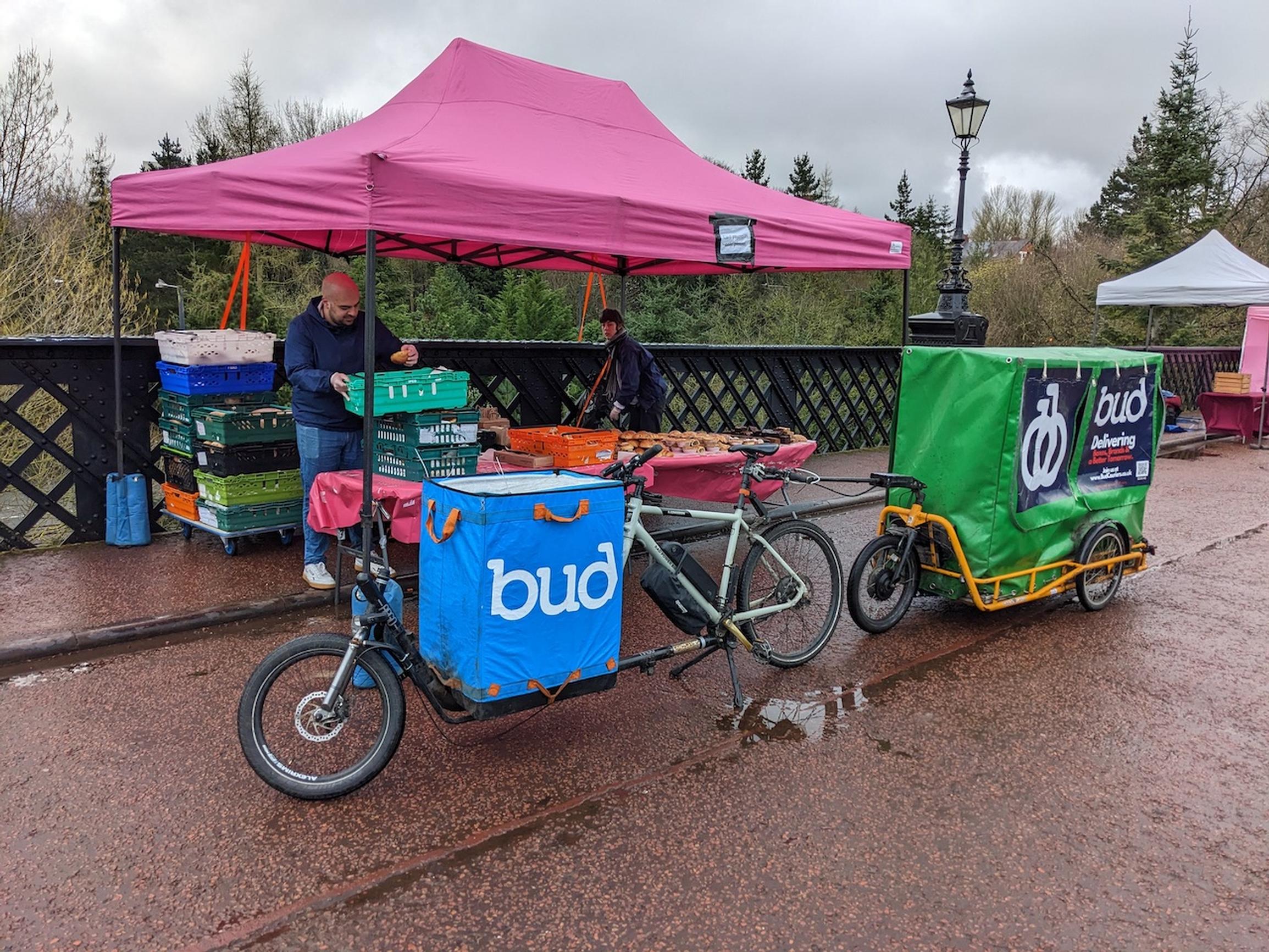 JustEconomics calculated that the cost per mile for a diesel van was eight times higher than the same mileage for a cargo bike PIC: Rod Fletcher