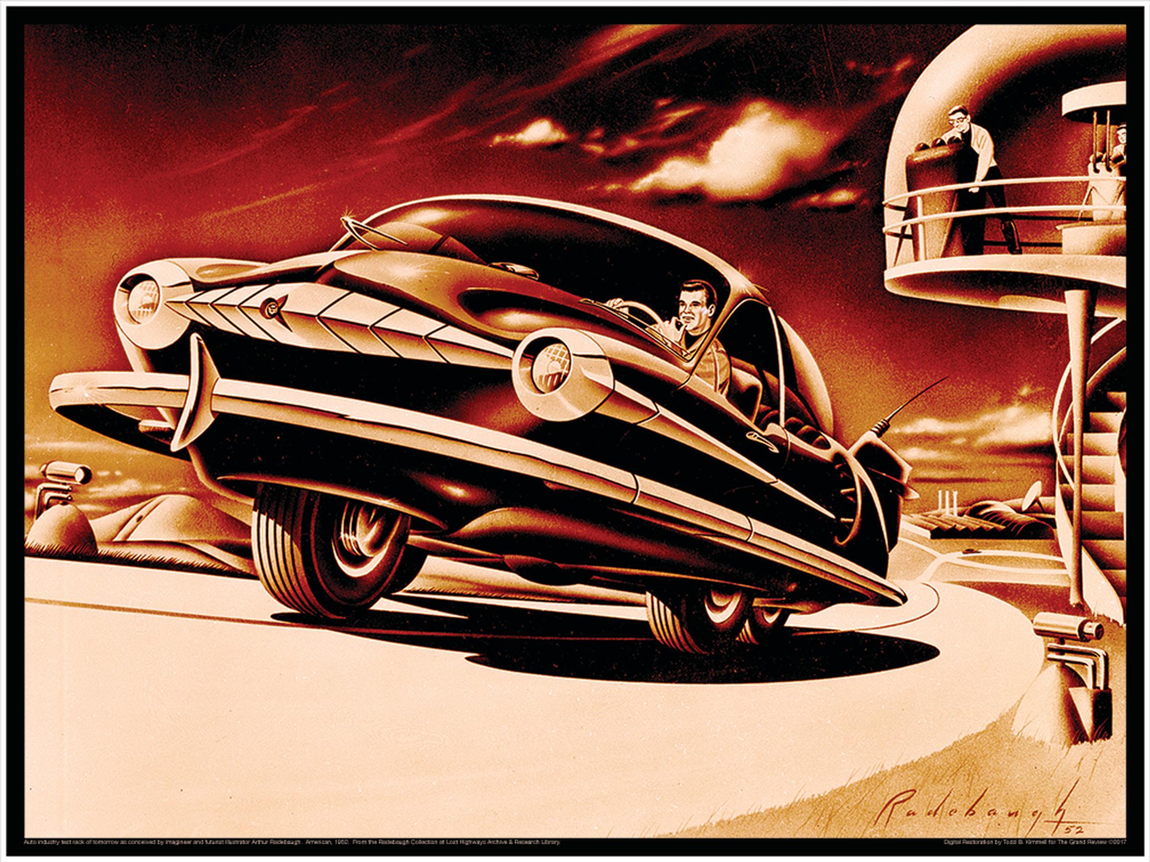 Atomic Car by Arthur Radebaugh (National Motor Museum)