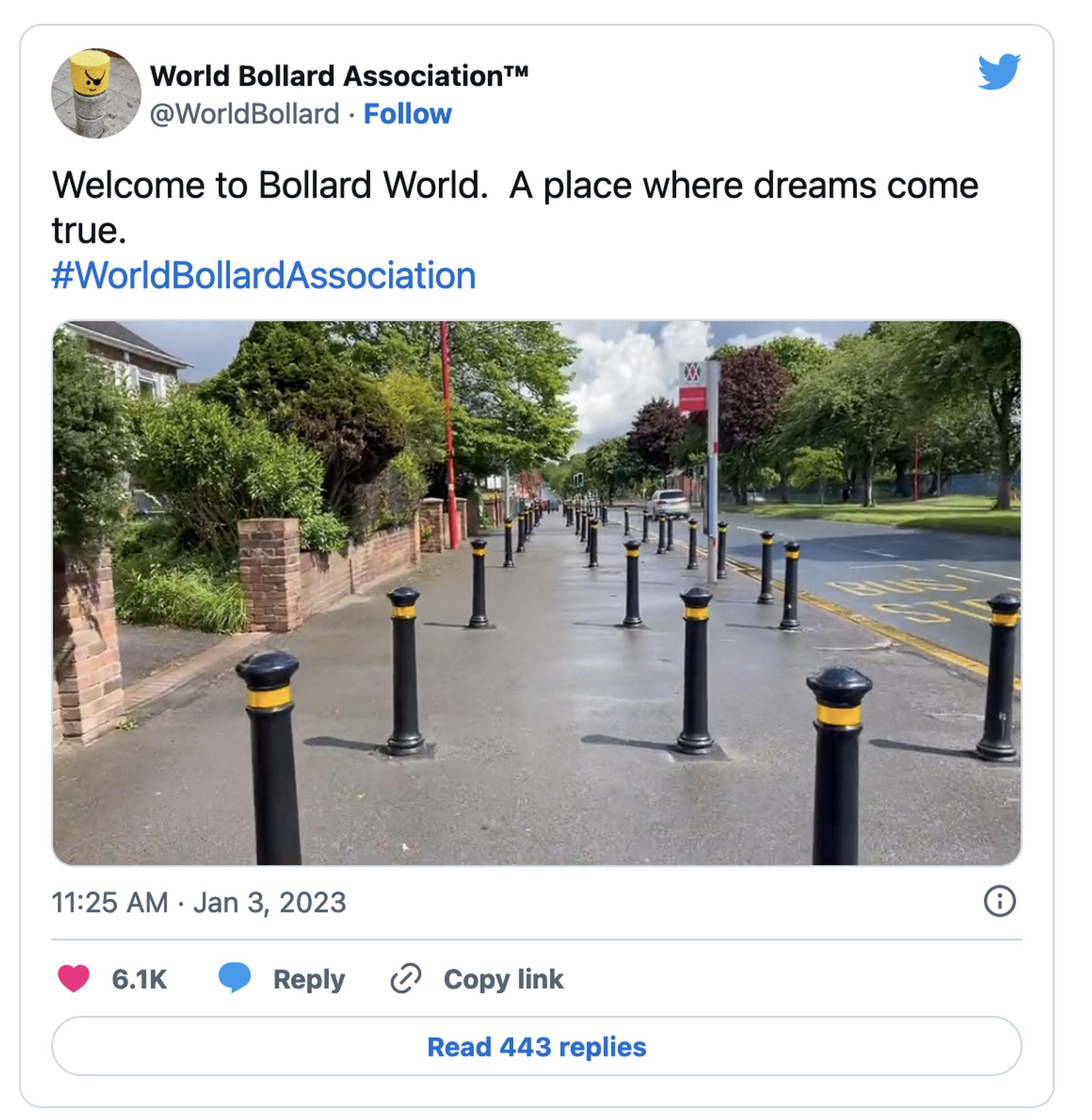 Welcome to Bollard World!