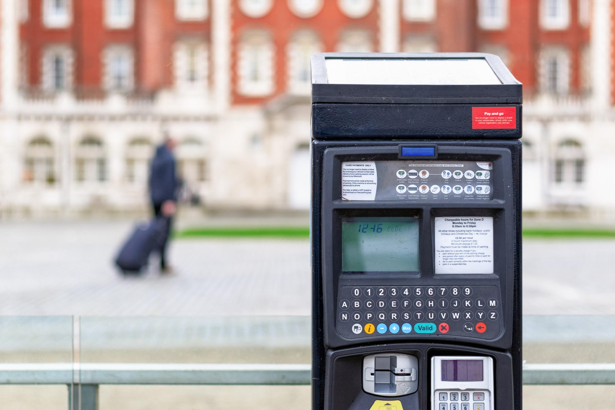 Coin accepting P&D machines are starting to vanish from some high streets