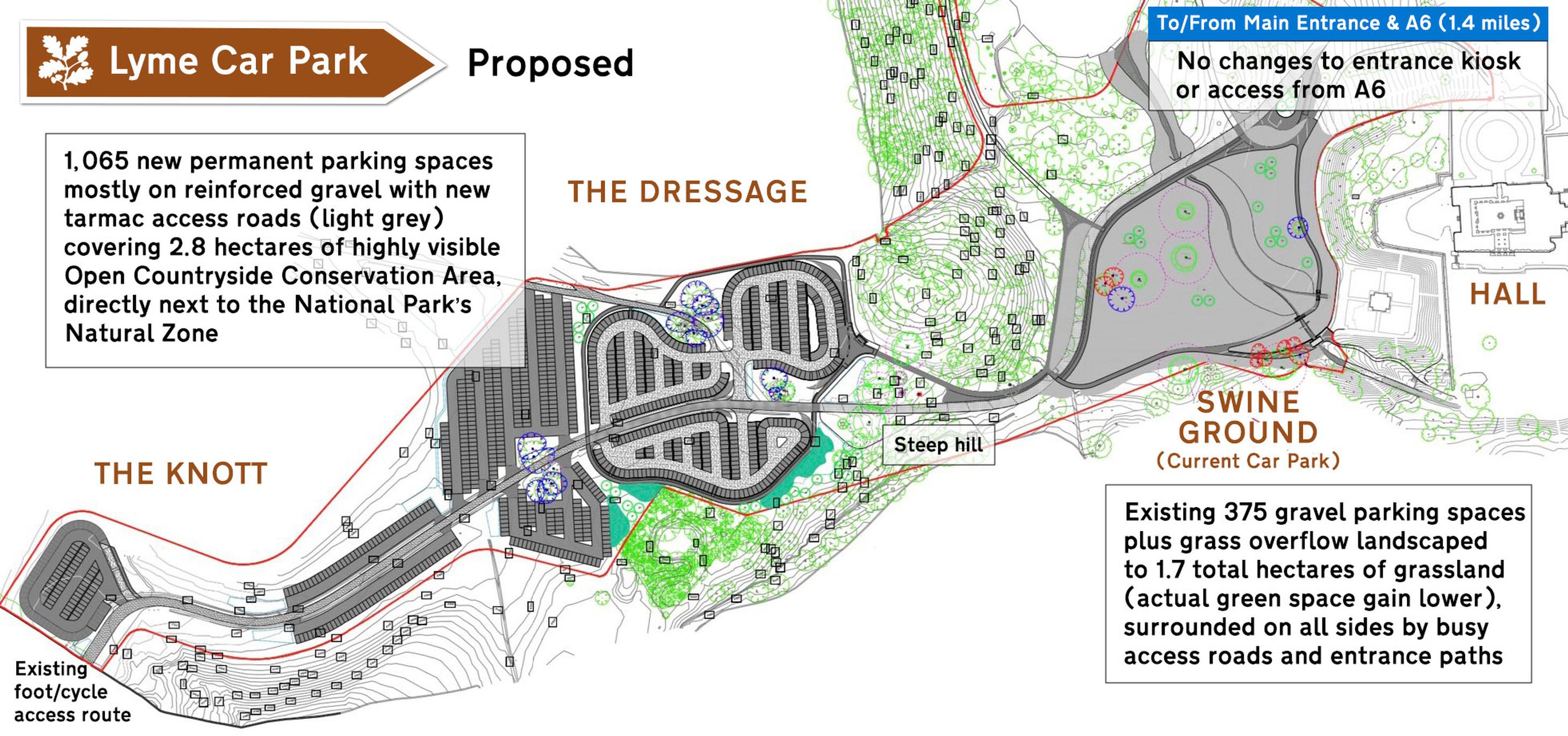 Lyme car park proposals