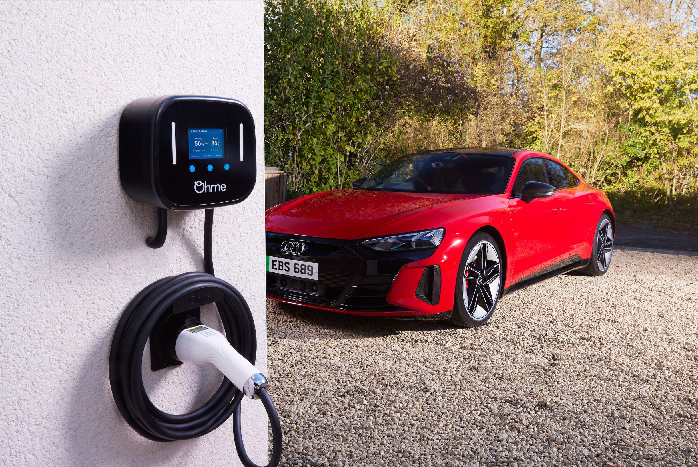 Audi selects Ohme as UK home charging partner