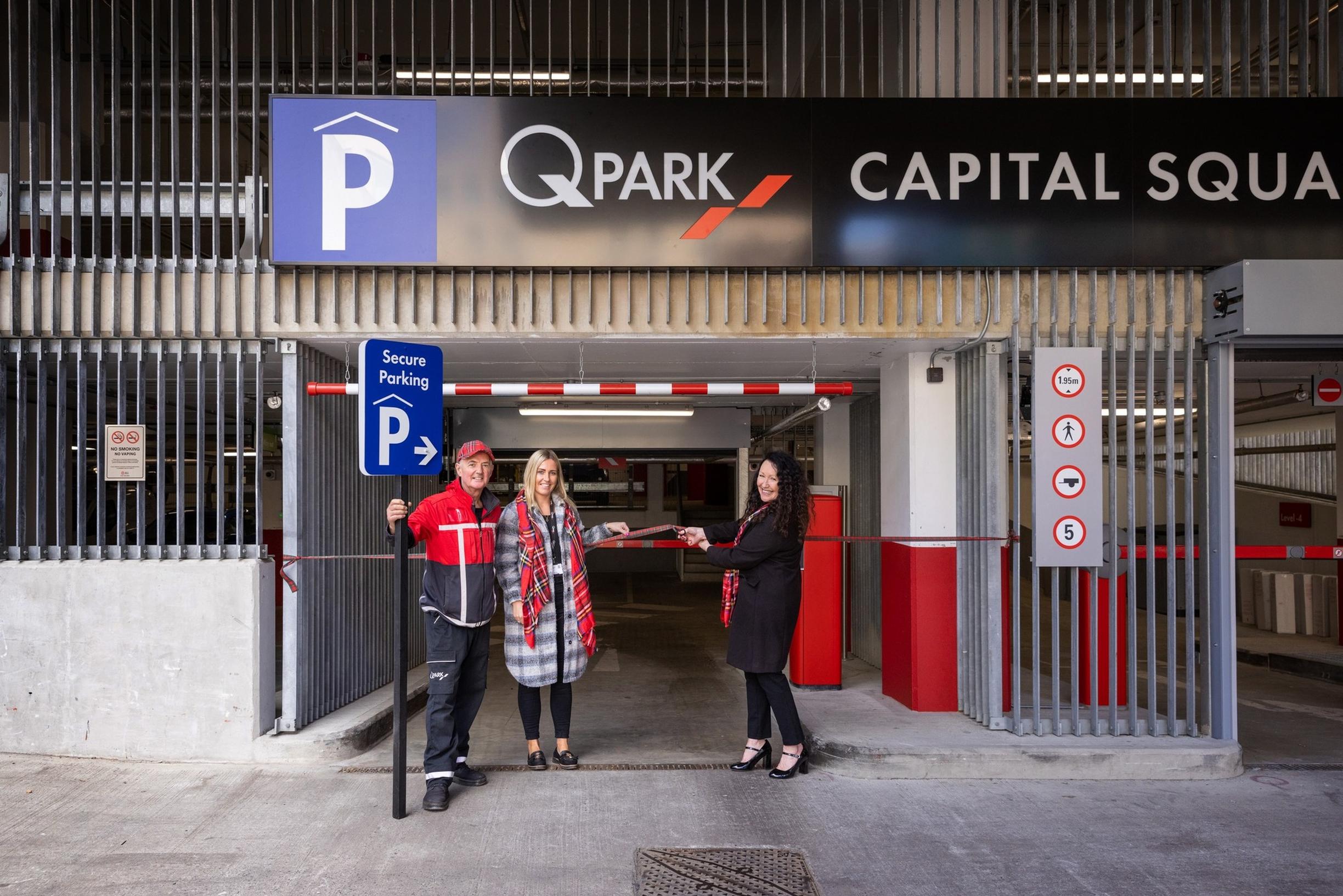Opening the car park